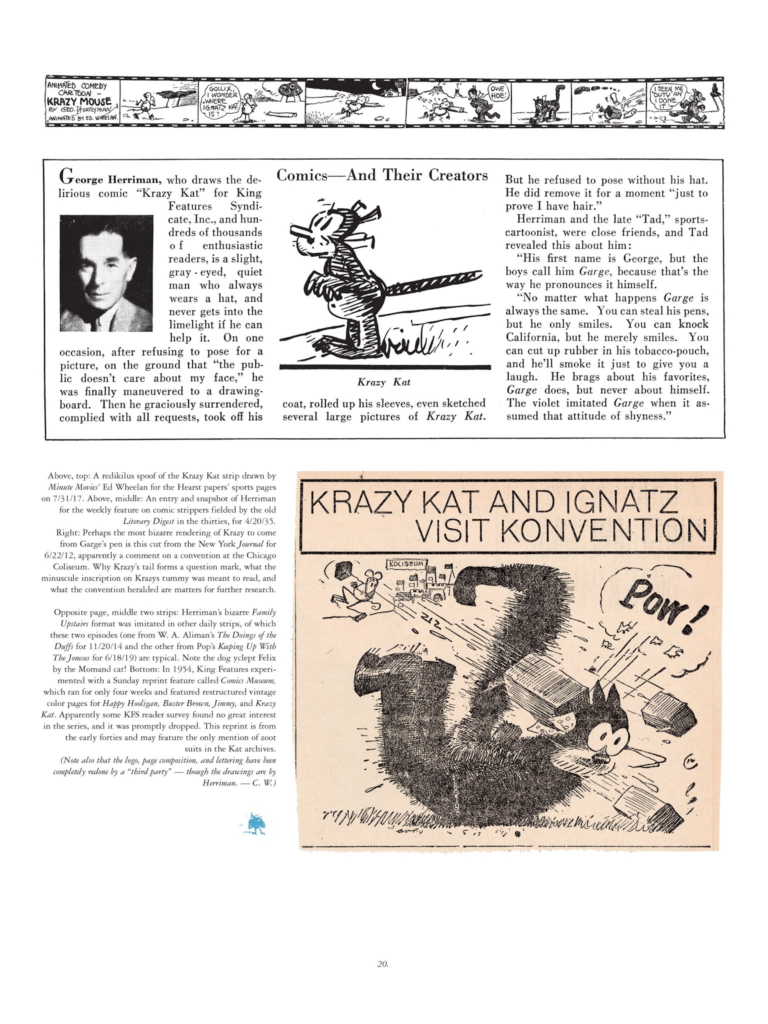 Read online Krazy & Ignatz comic -  Issue # TPB 9 - 19
