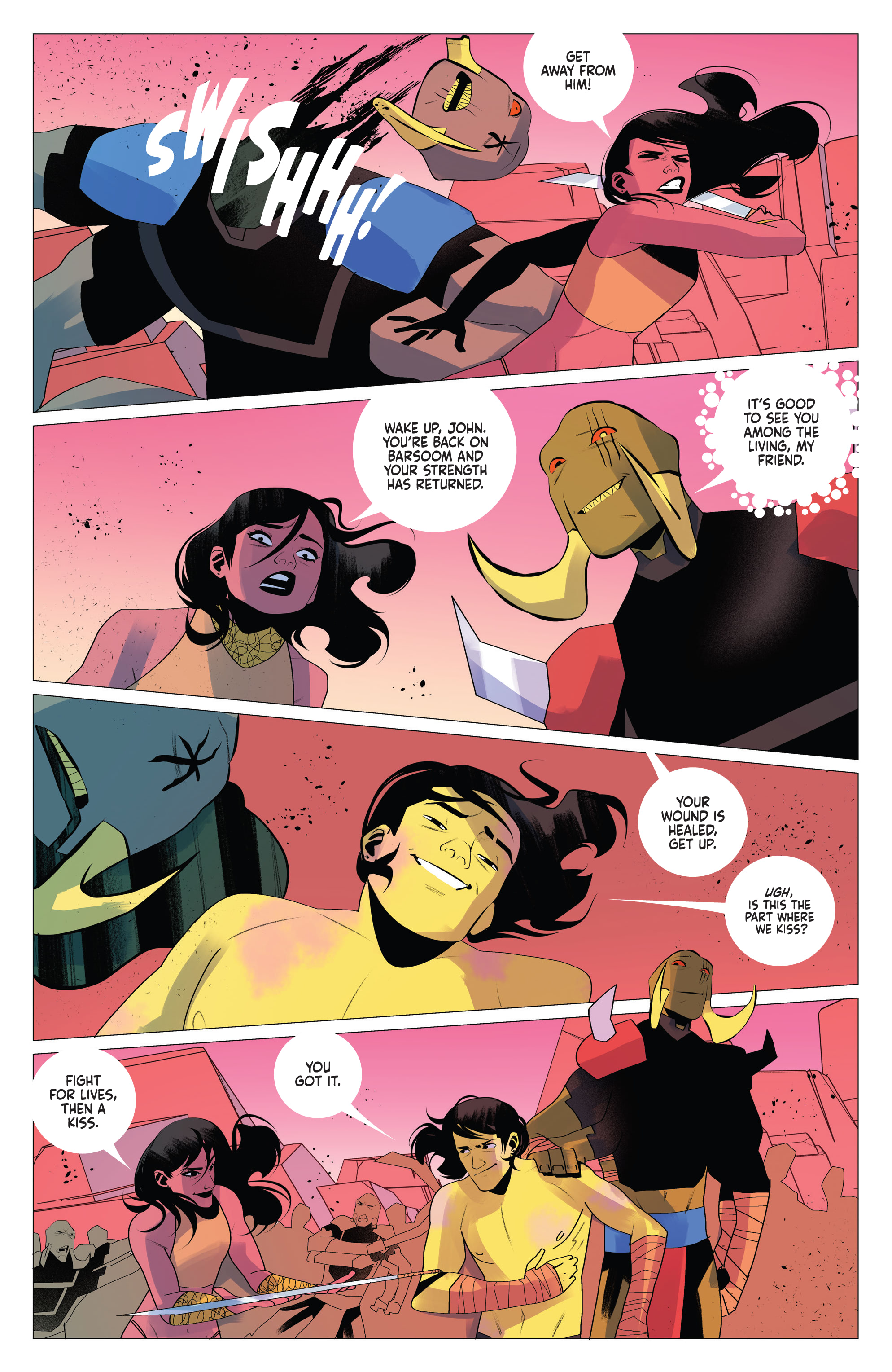 Read online John Carter of Mars comic -  Issue #5 - 10