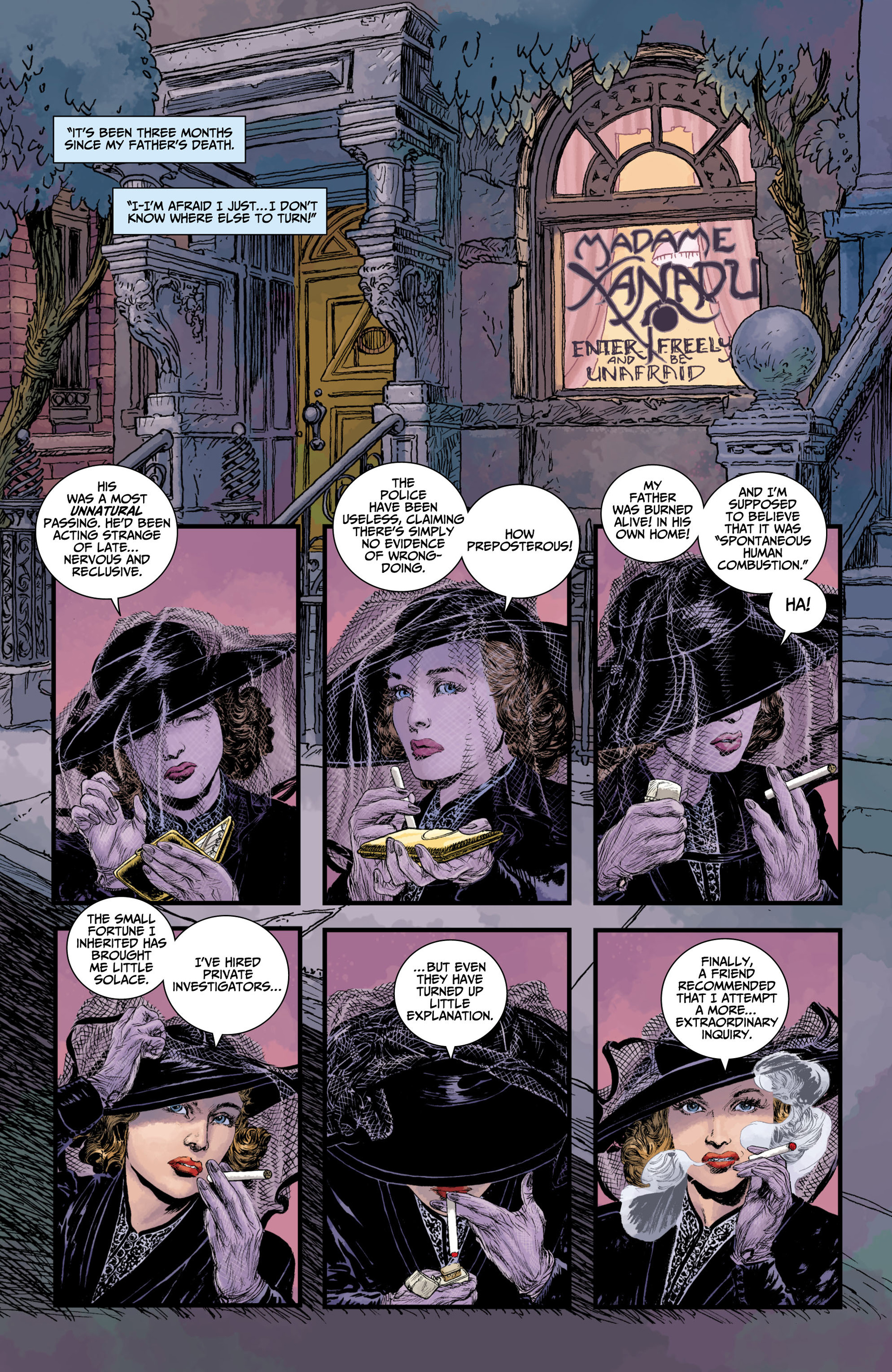 Read online Madame Xanadu comic -  Issue #11 - 4