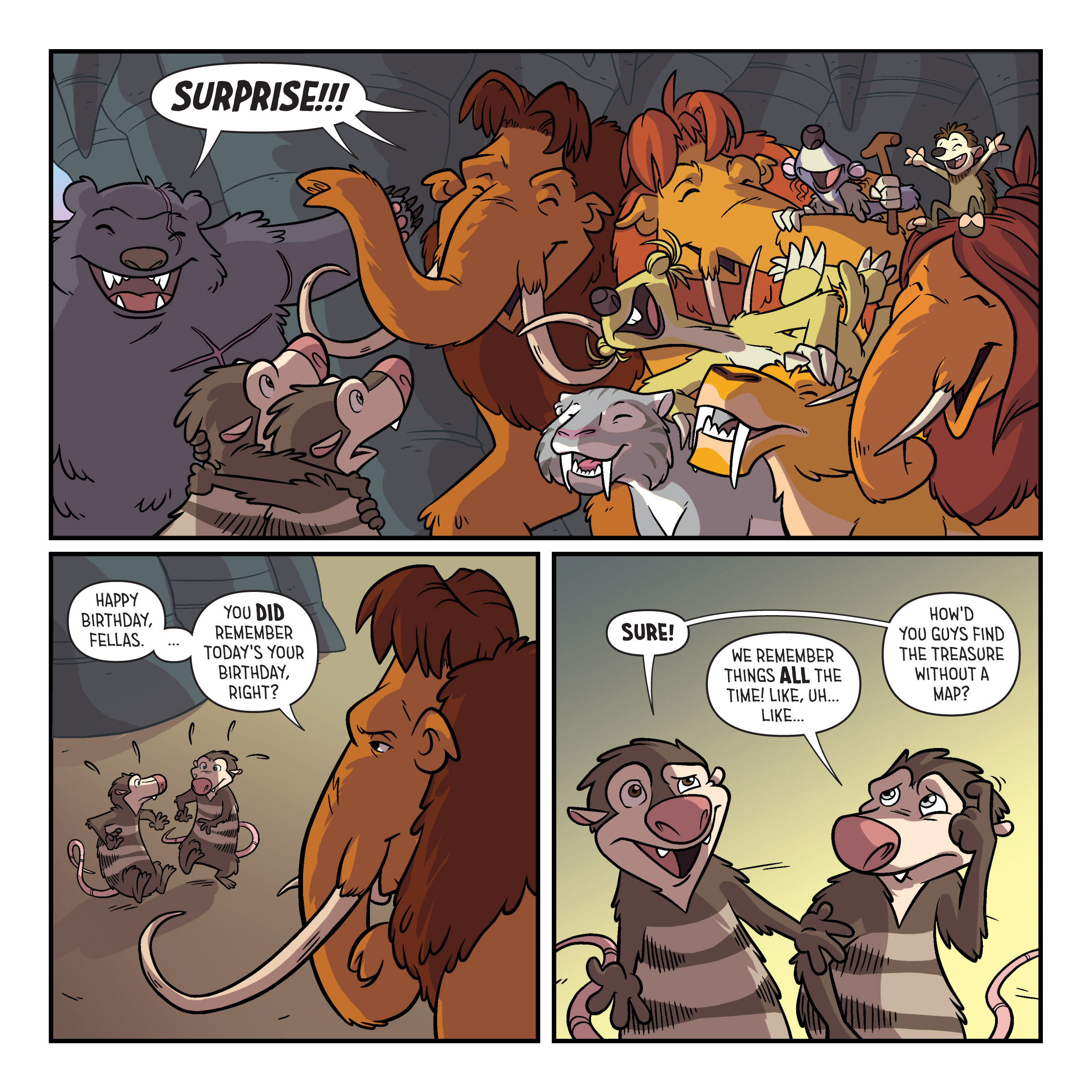 Read online Ice Age: The Hidden Treasure comic -  Issue # Full - 23