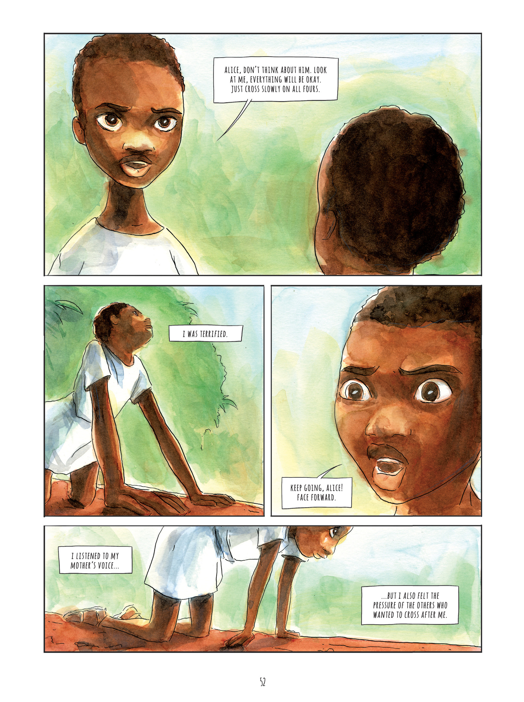 Read online Alice on the Run: One Child's Journey Through the Rwandan Civil War comic -  Issue # TPB - 51