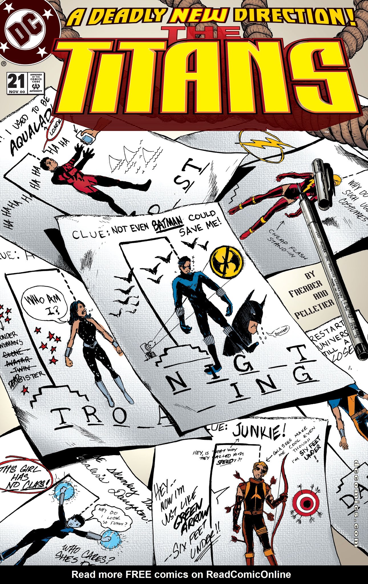 Read online The Titans (1999) comic -  Issue #21 - 1