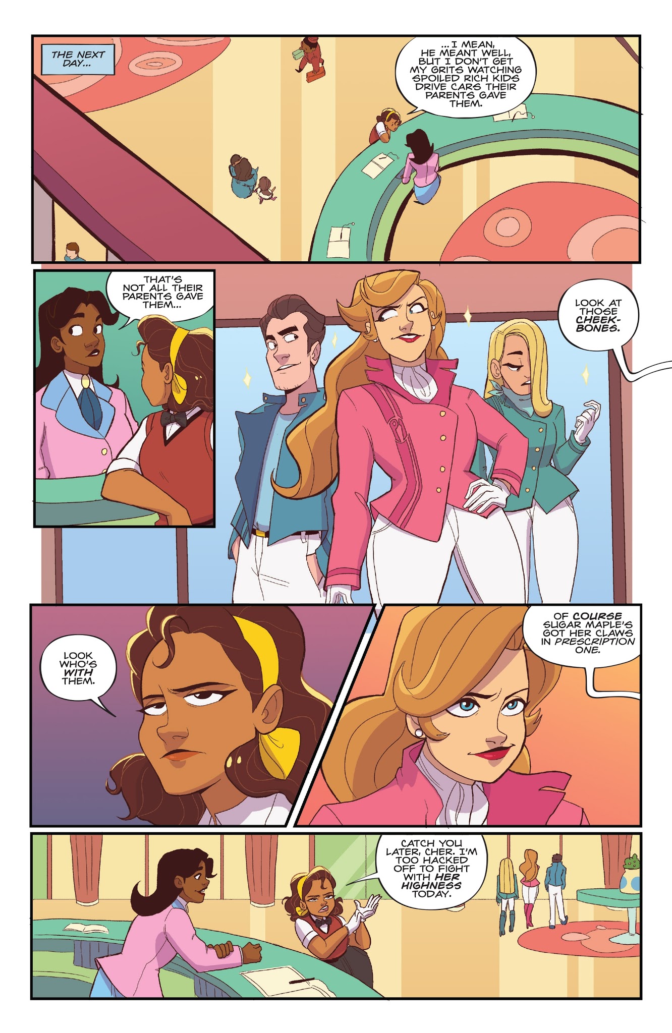 Read online Goldie Vance comic -  Issue # _TPB 3 - 12