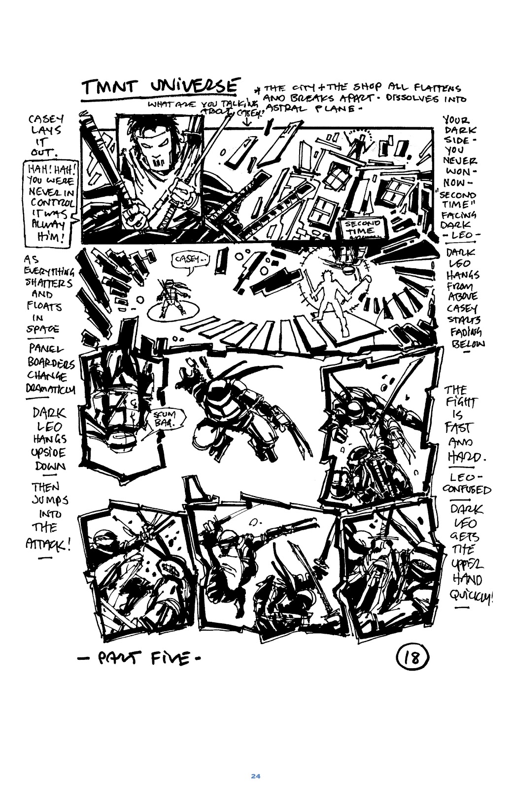 Teenage Mutant Ninja Turtles Universe issue Inside Out Director's Cut - Page 26