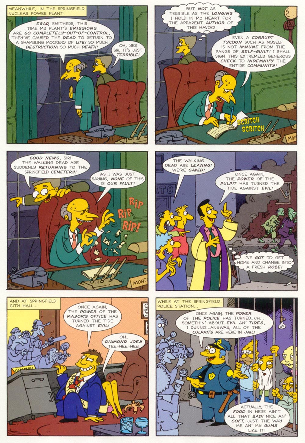 Read online Treehouse of Horror comic -  Issue #5 - 27