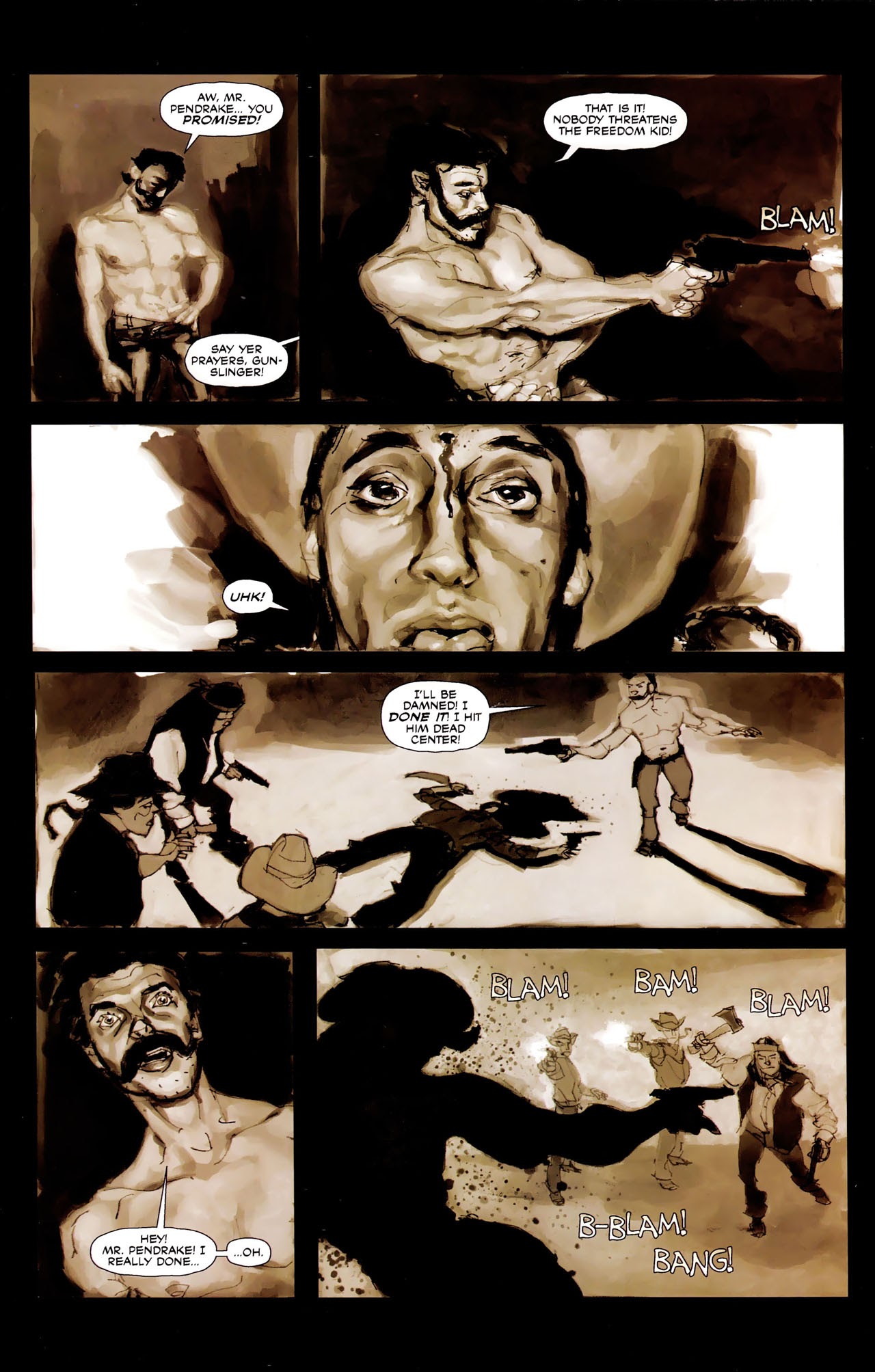 Read online Frank Frazetta's Freedom comic -  Issue # Full - 19