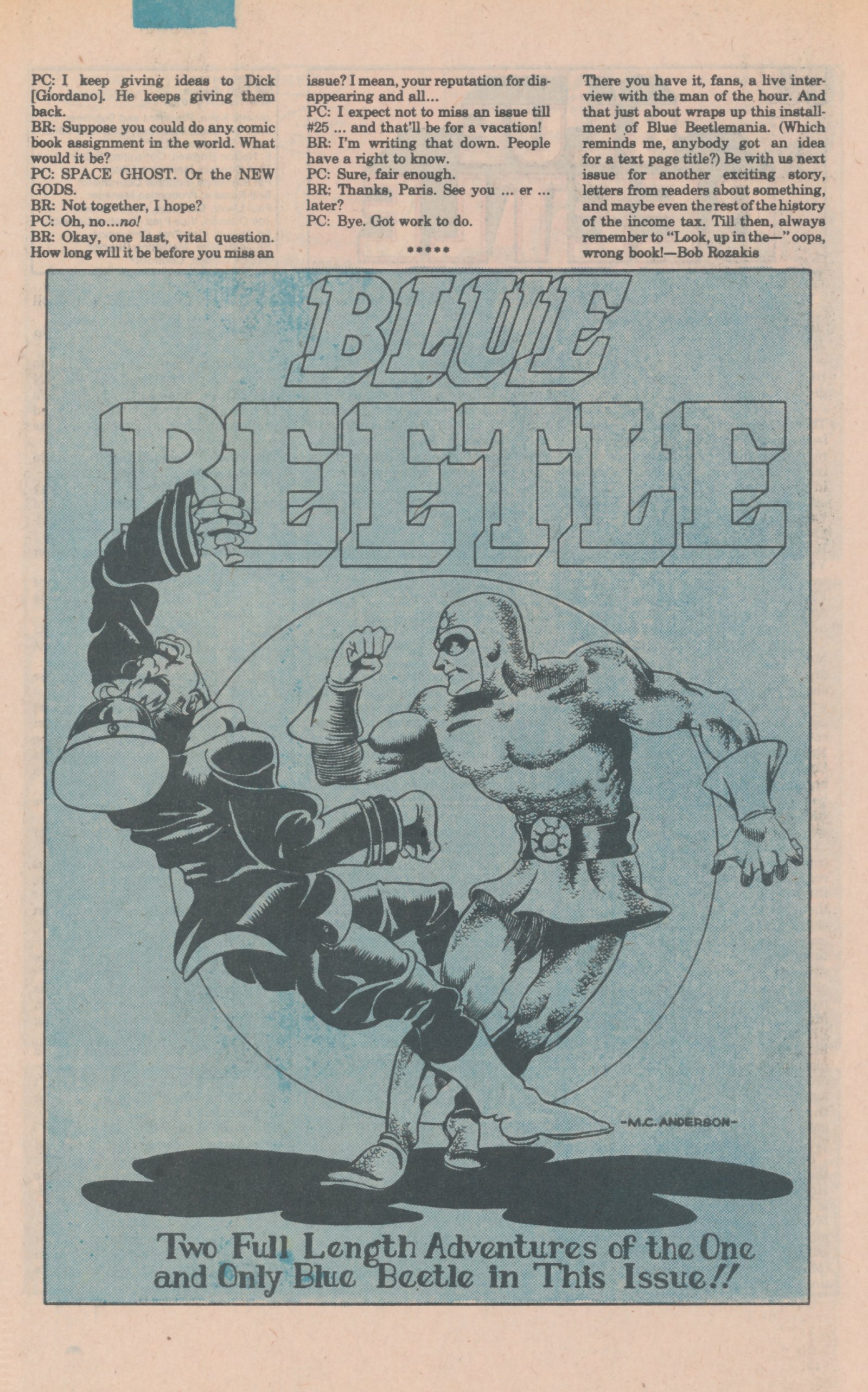 Read online Blue Beetle (1986) comic -  Issue #2 - 34