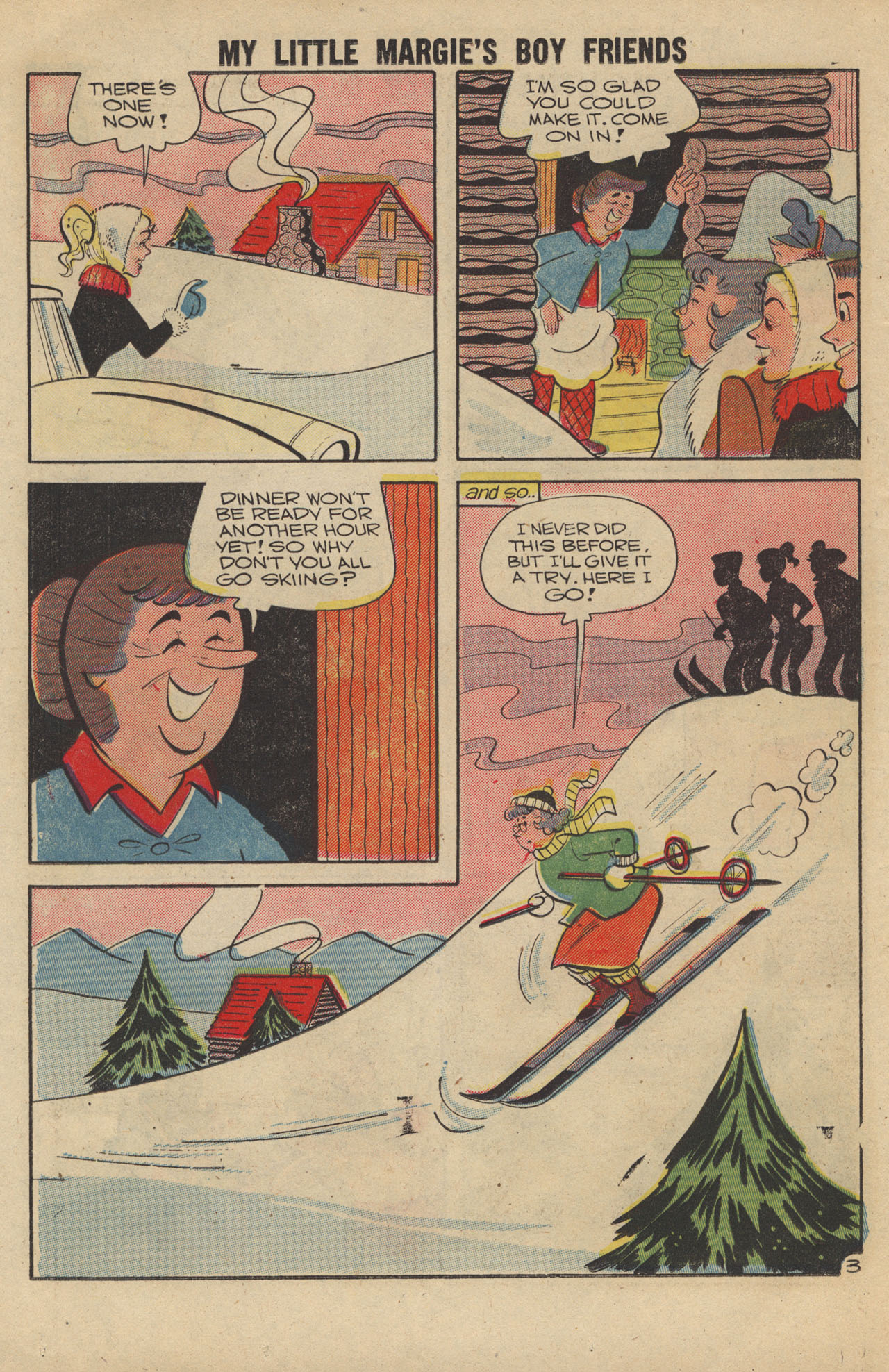 Read online My Little Margie's Boy Friends comic -  Issue #7 - 26