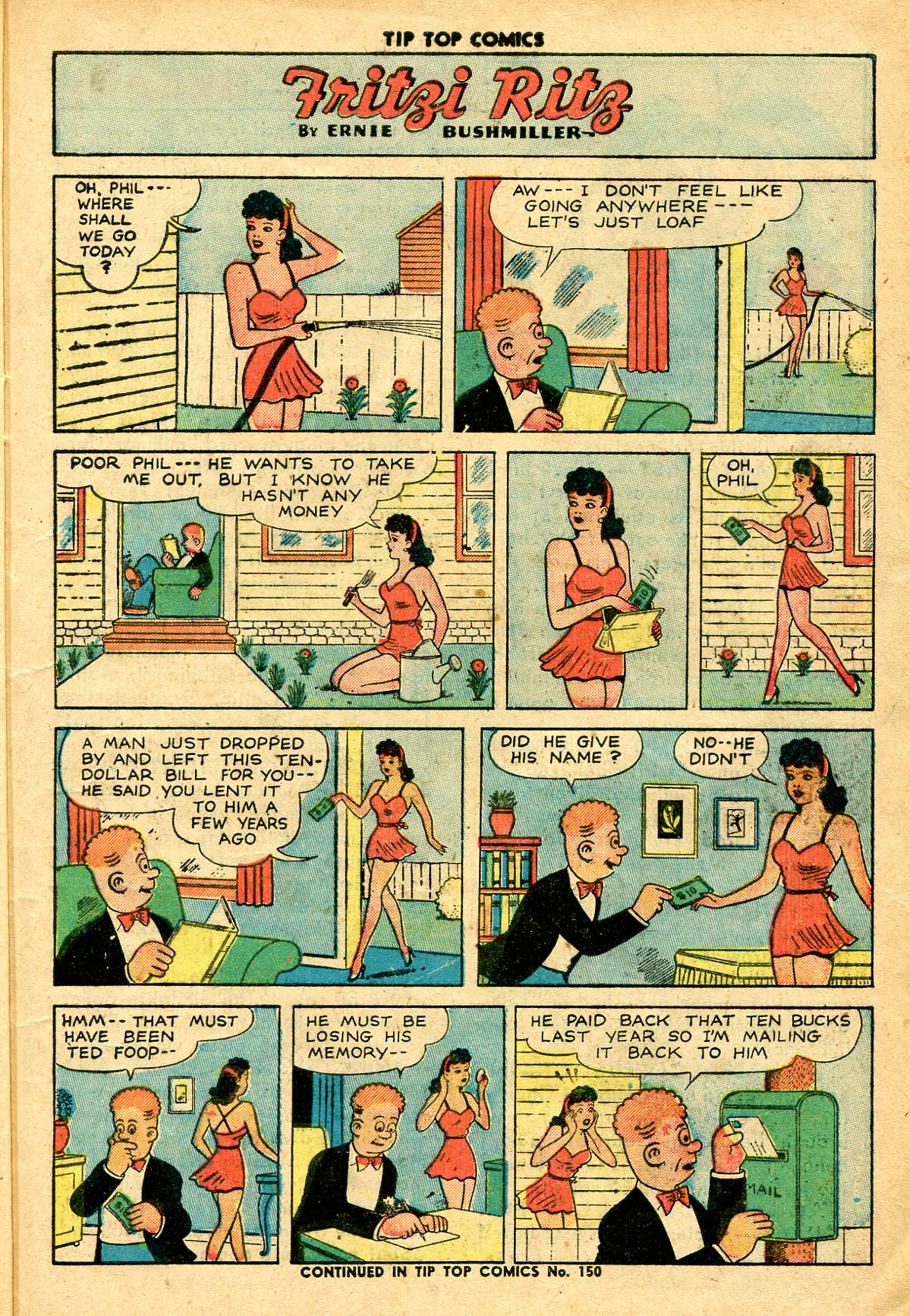 Read online Tip Top Comics comic -  Issue #149 - 11