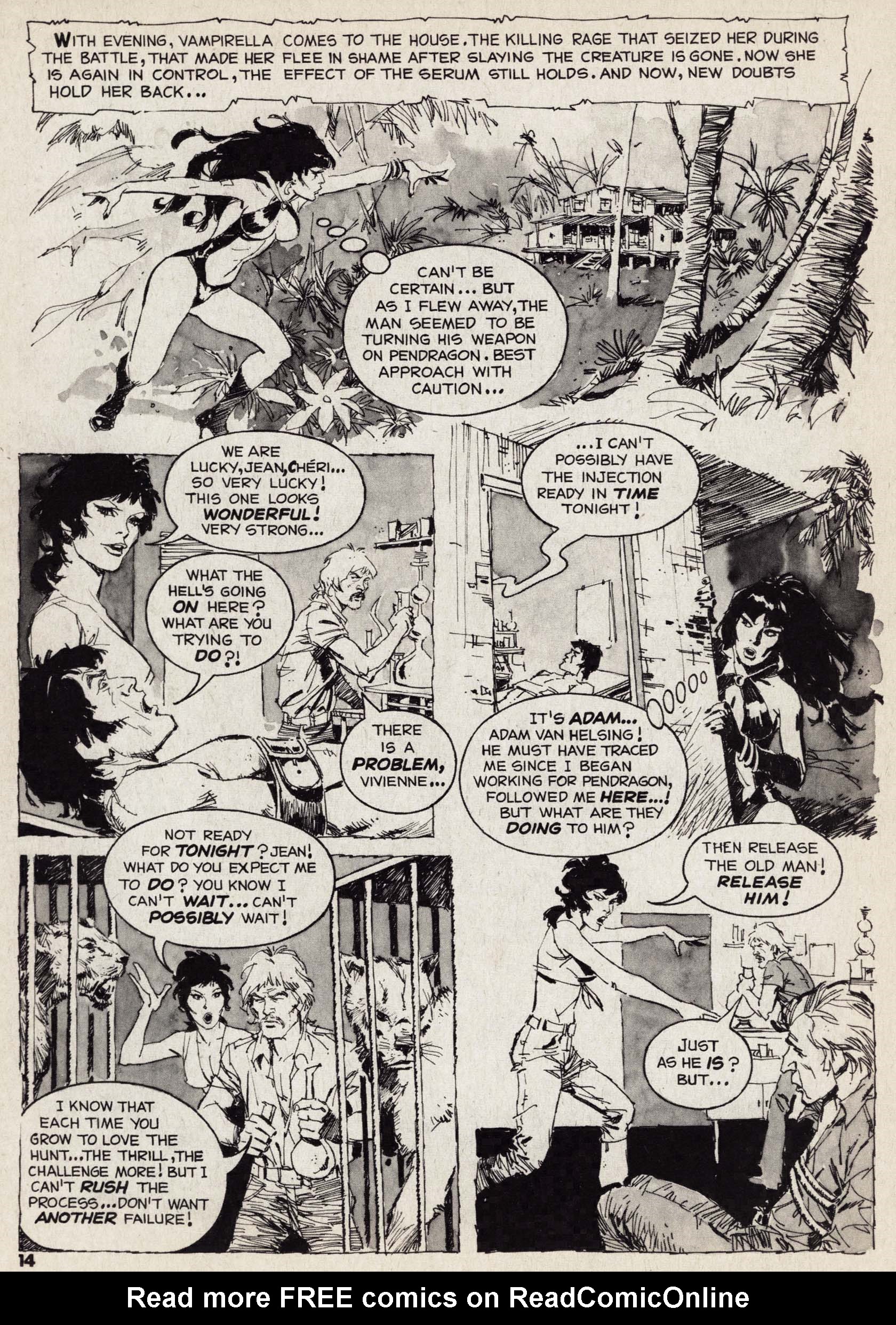 Read online Vampirella (1969) comic -  Issue #14 - 14