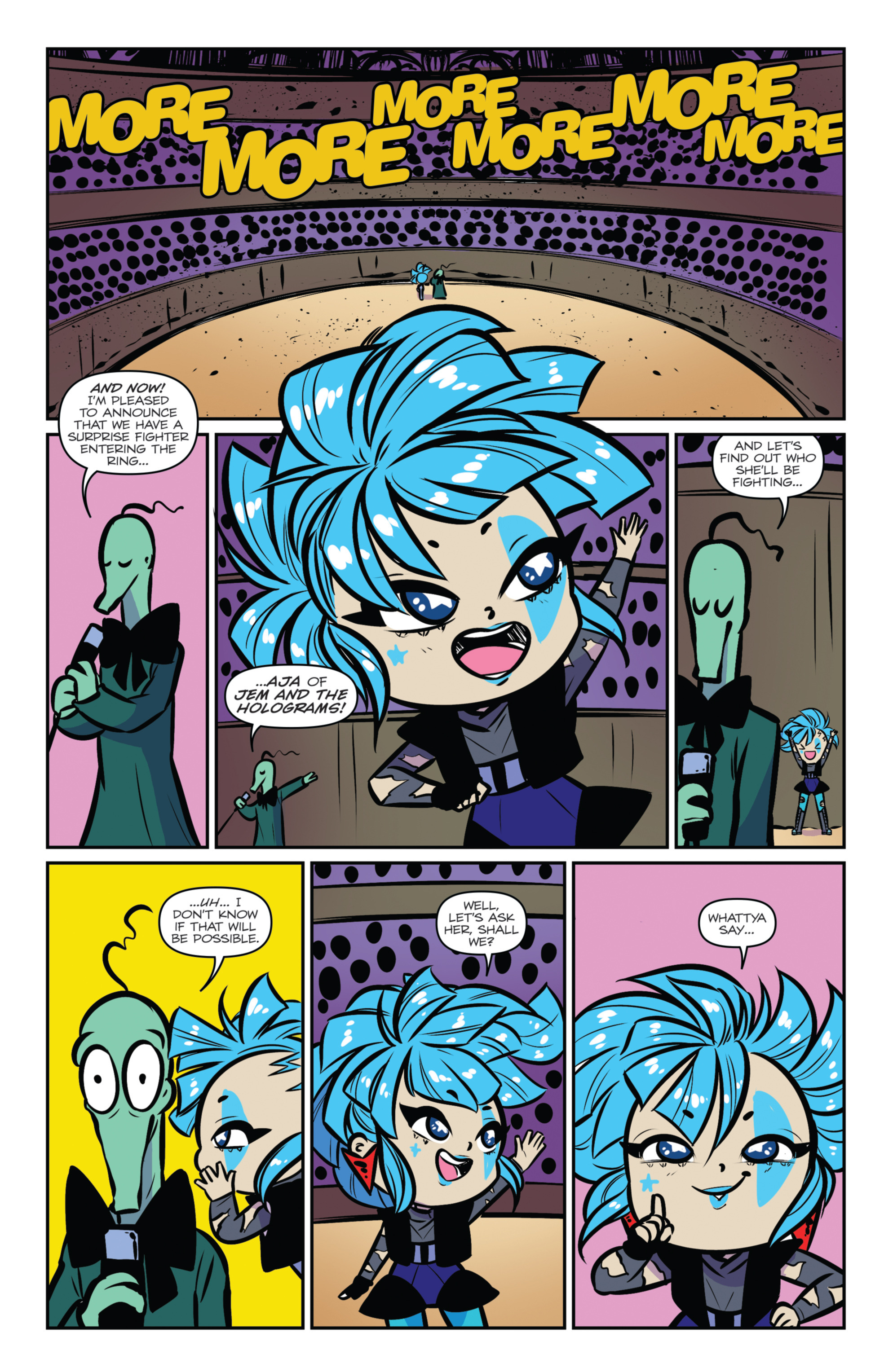 Read online Jem and the Holograms Annual comic -  Issue # Annual - 19
