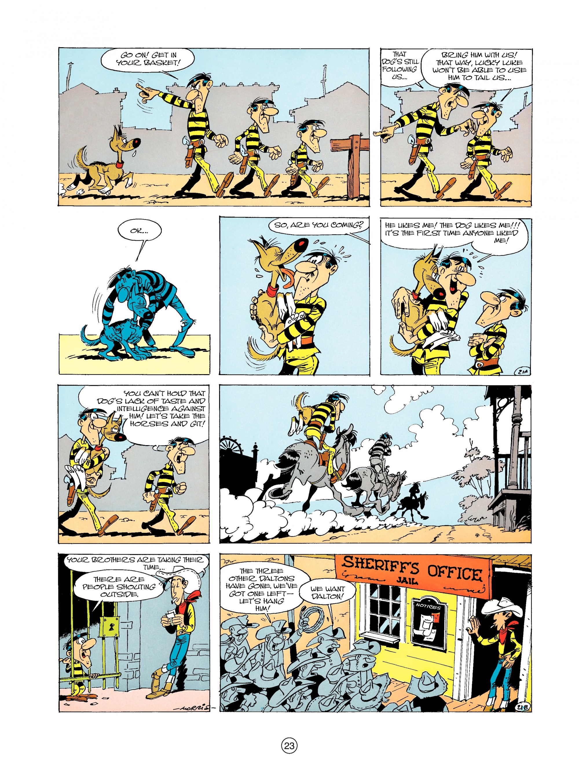 Read online A Lucky Luke Adventure comic -  Issue #19 - 23