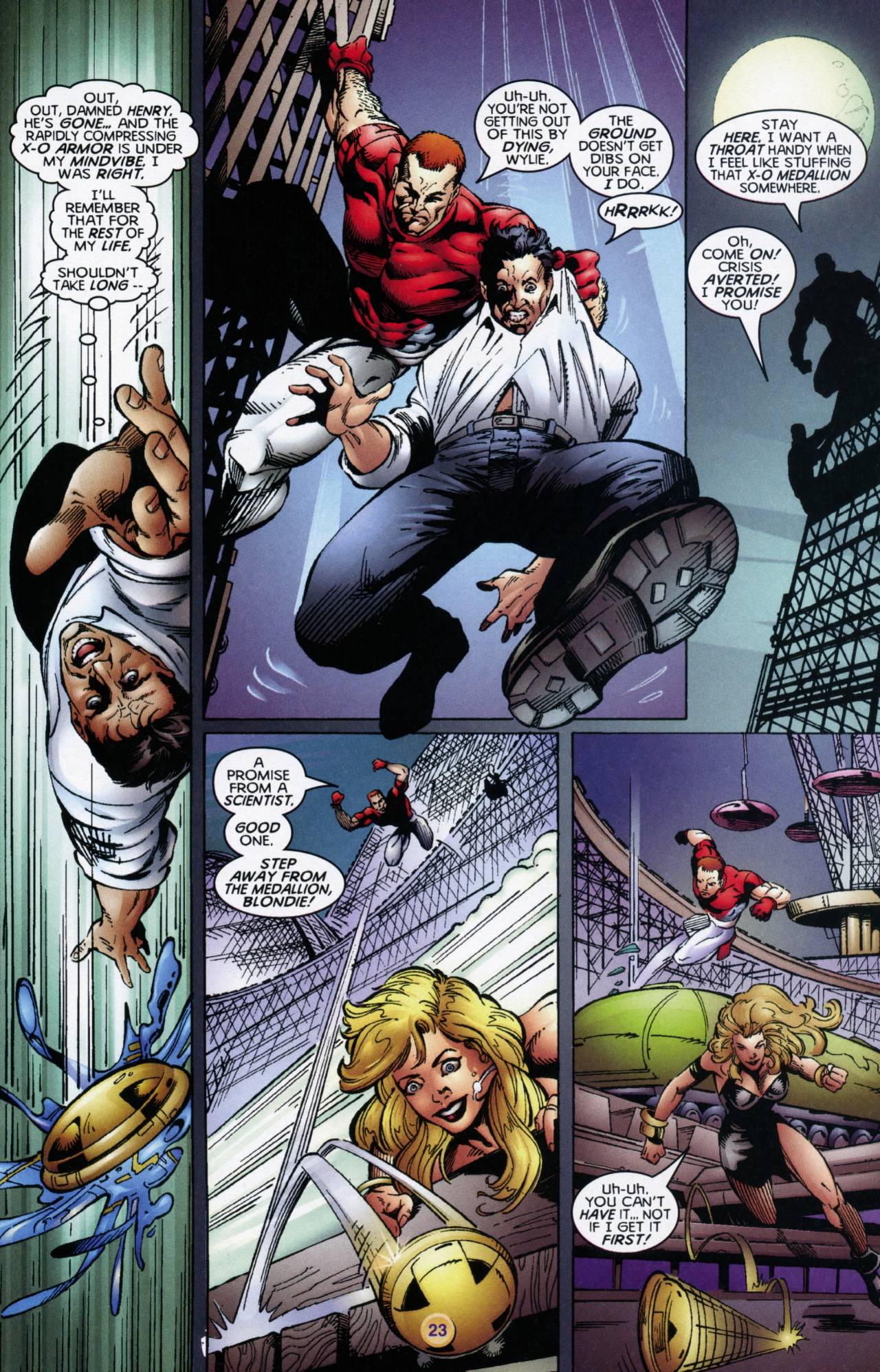 Read online X-O Manowar (1996) comic -  Issue #6 - 19