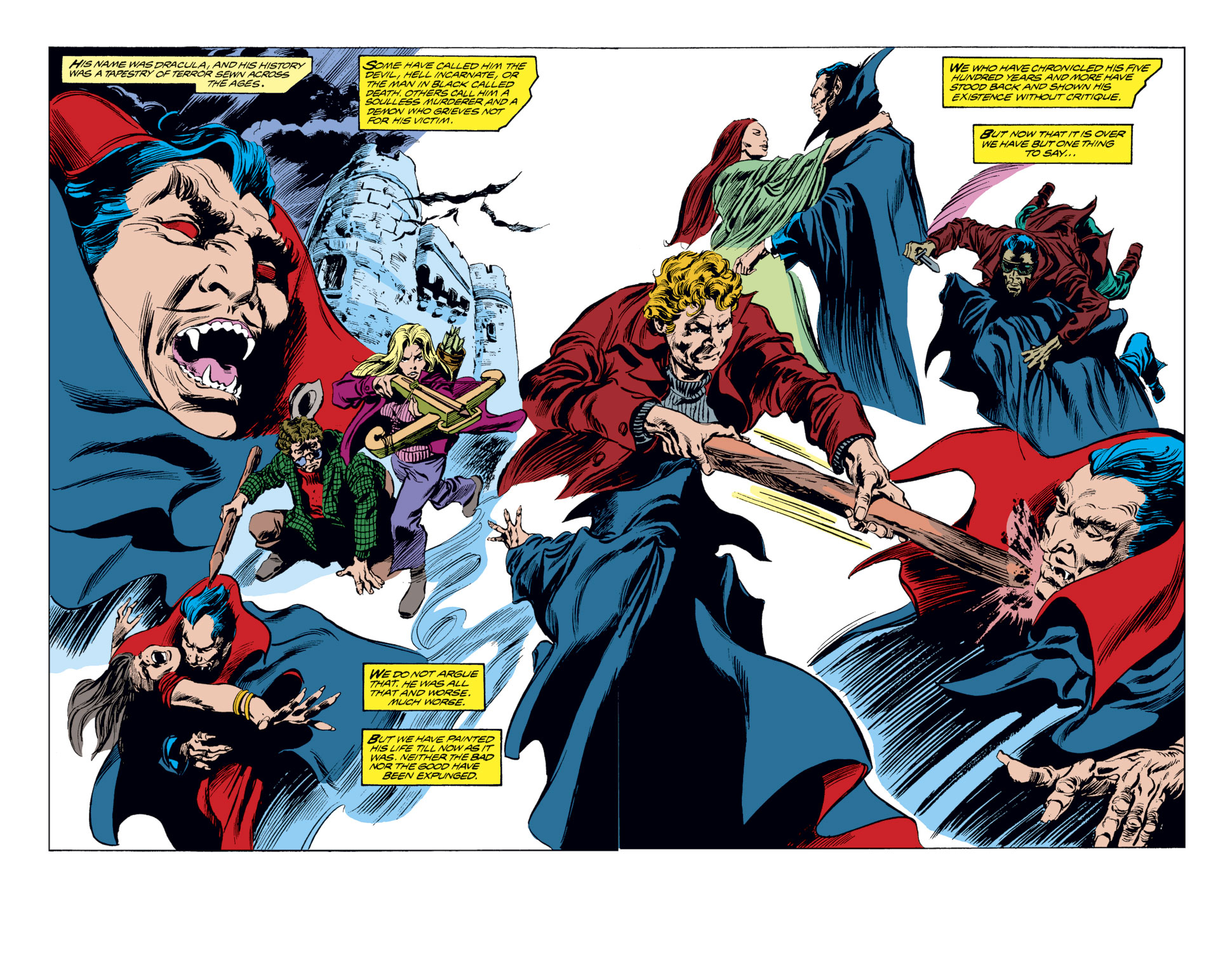 Read online Tomb of Dracula (1972) comic -  Issue #70 - 34