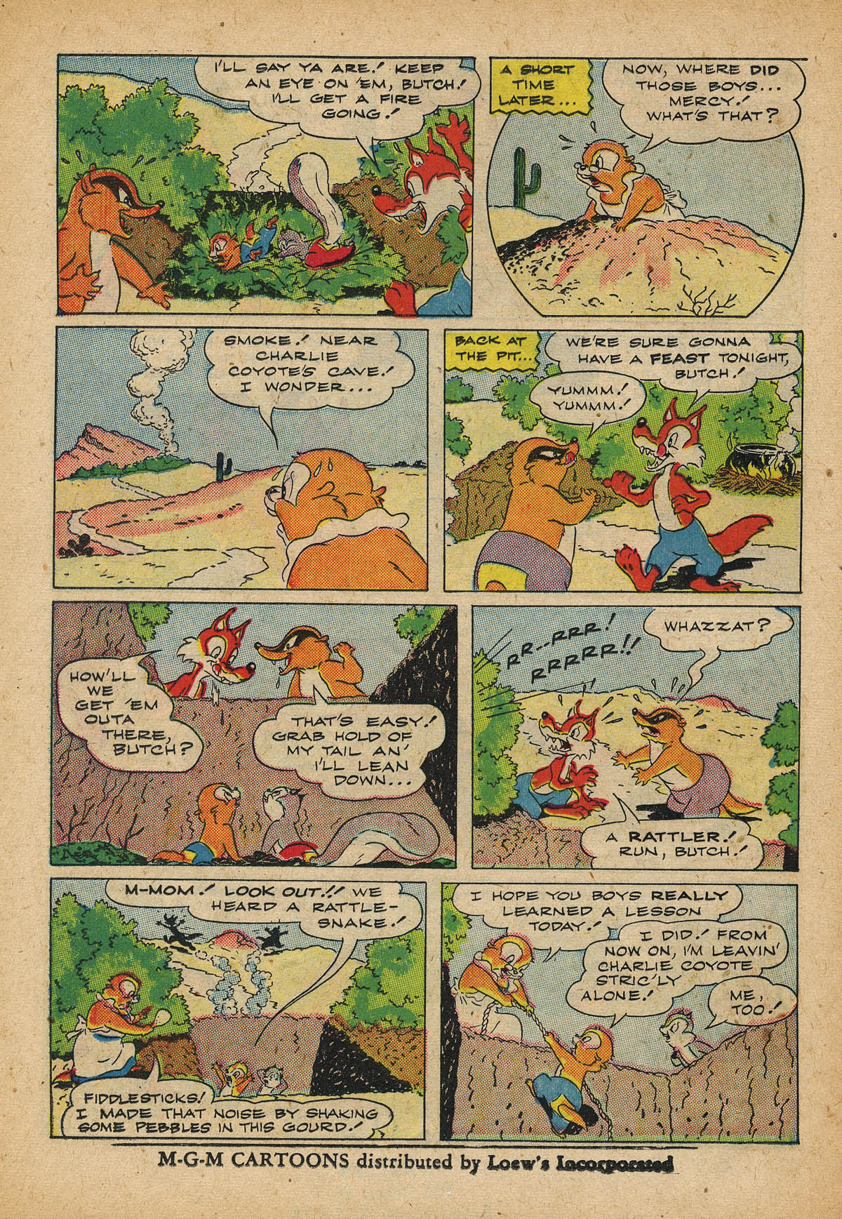 Read online Our Gang with Tom & Jerry comic -  Issue #51 - 34