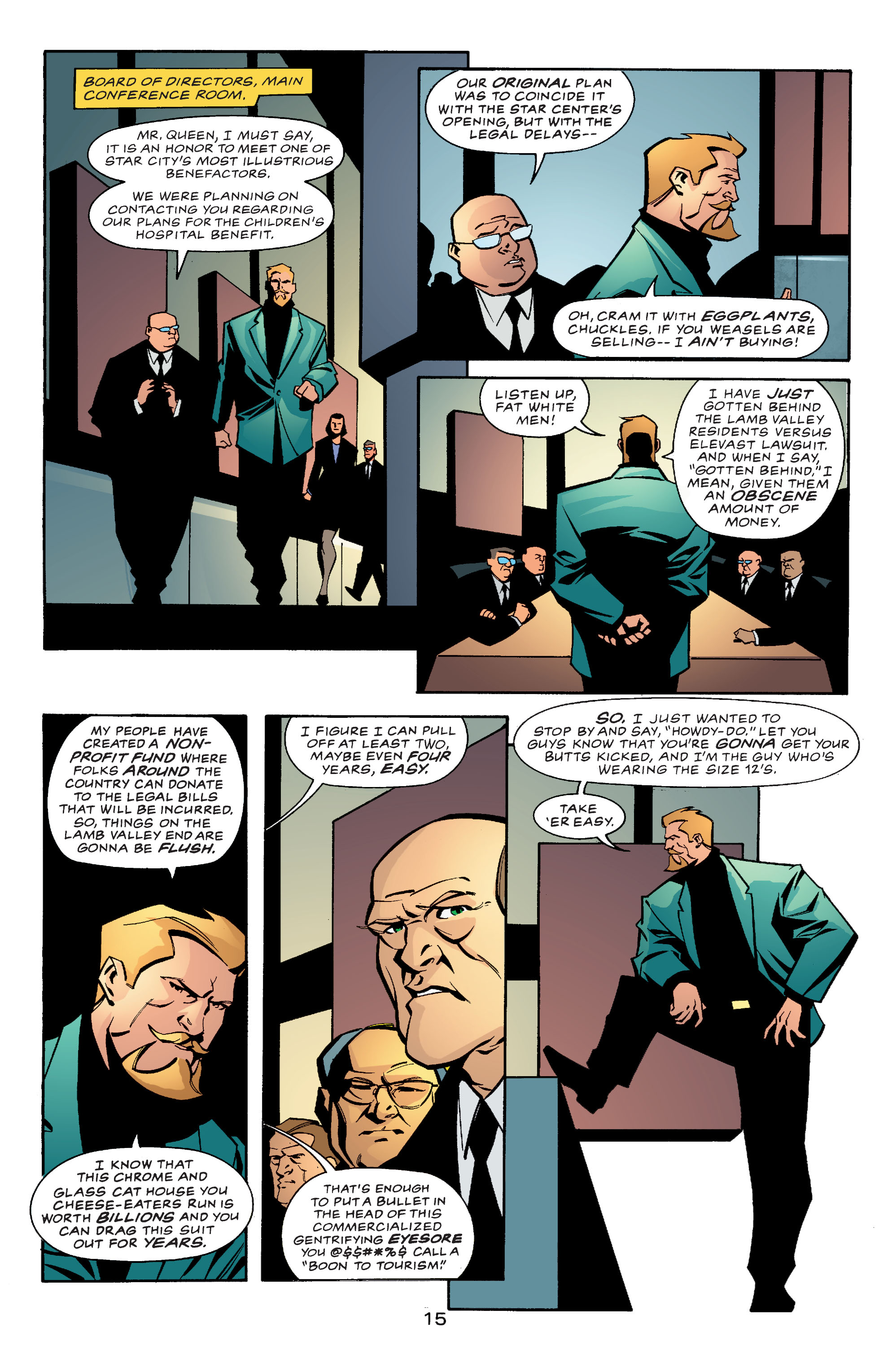 Read online Green Arrow (2001) comic -  Issue #26 - 16