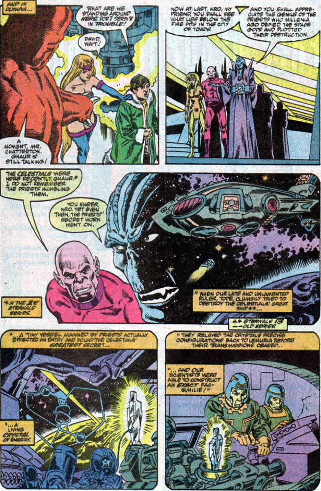 Read online Eternals (1985) comic -  Issue #11 - 6