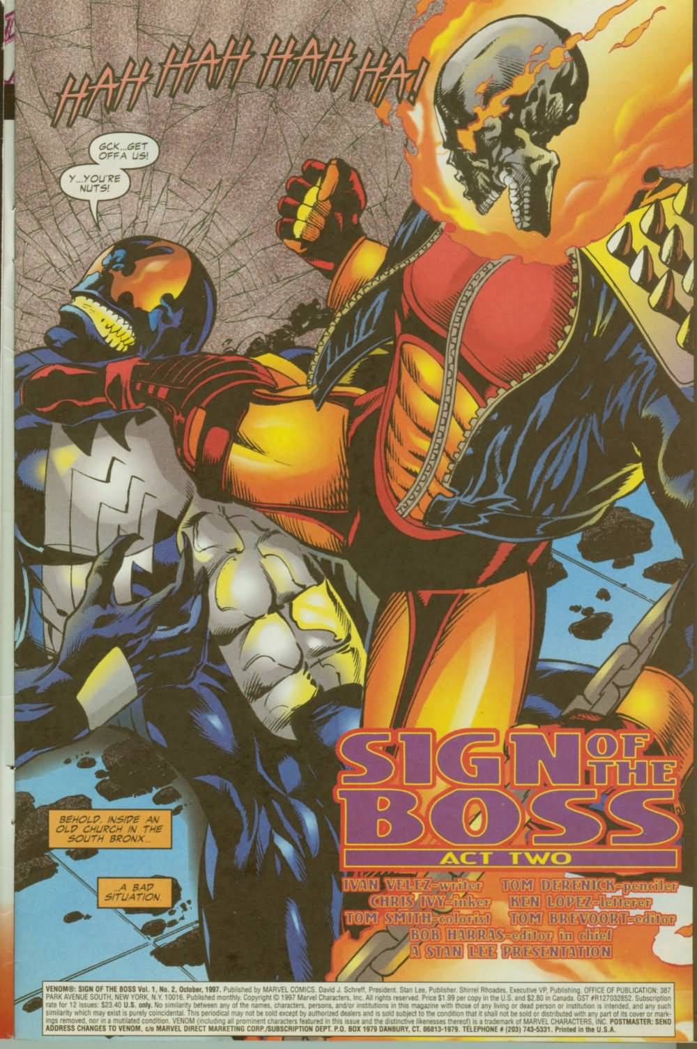 Read online Venom: Sign of the Boss comic -  Issue #2 - 4