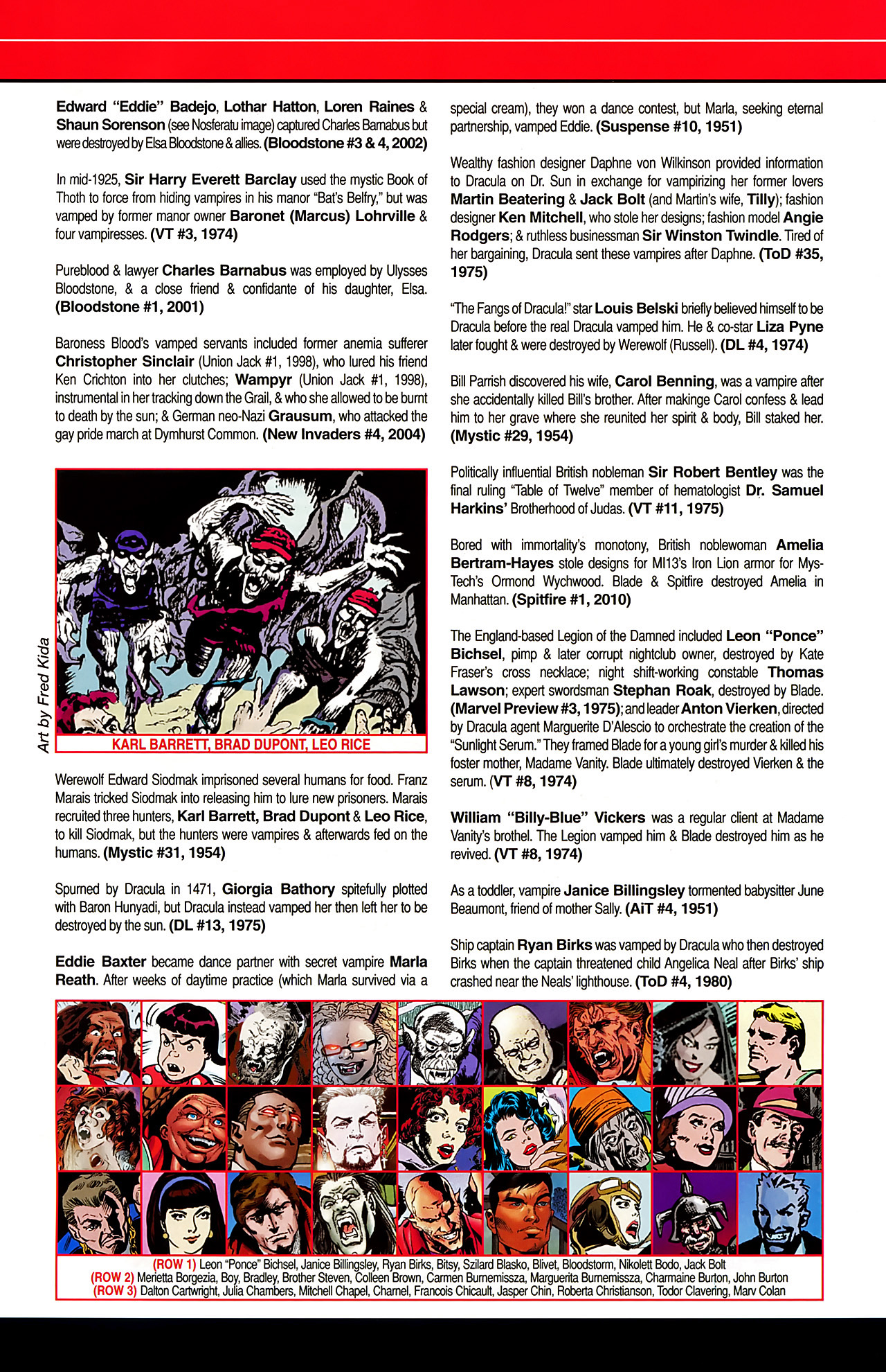 Read online Vampires: The Marvel Undead comic -  Issue # Full - 45