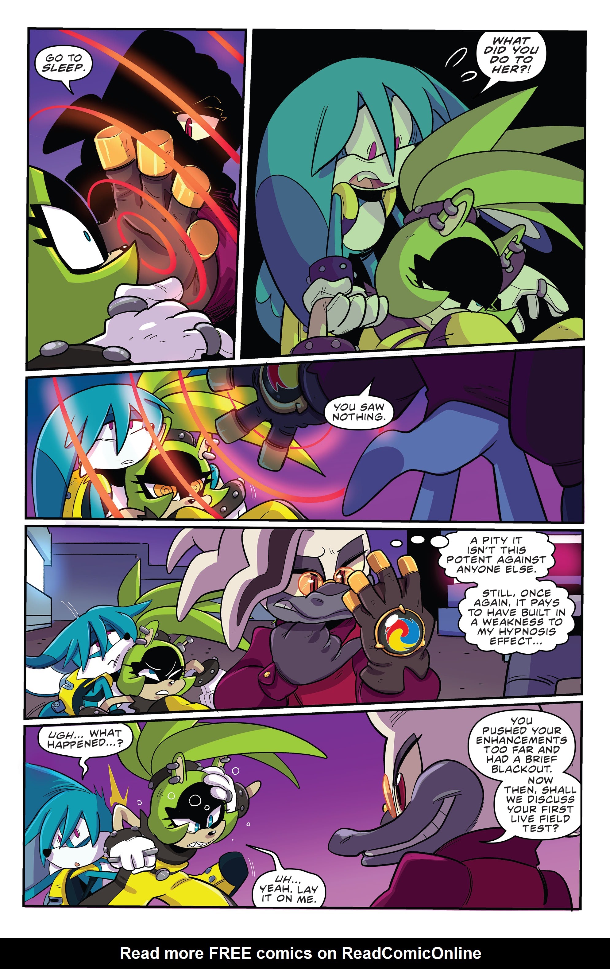 Read online Sonic the Hedgehog: Imposter Syndrome comic -  Issue #1 - 9