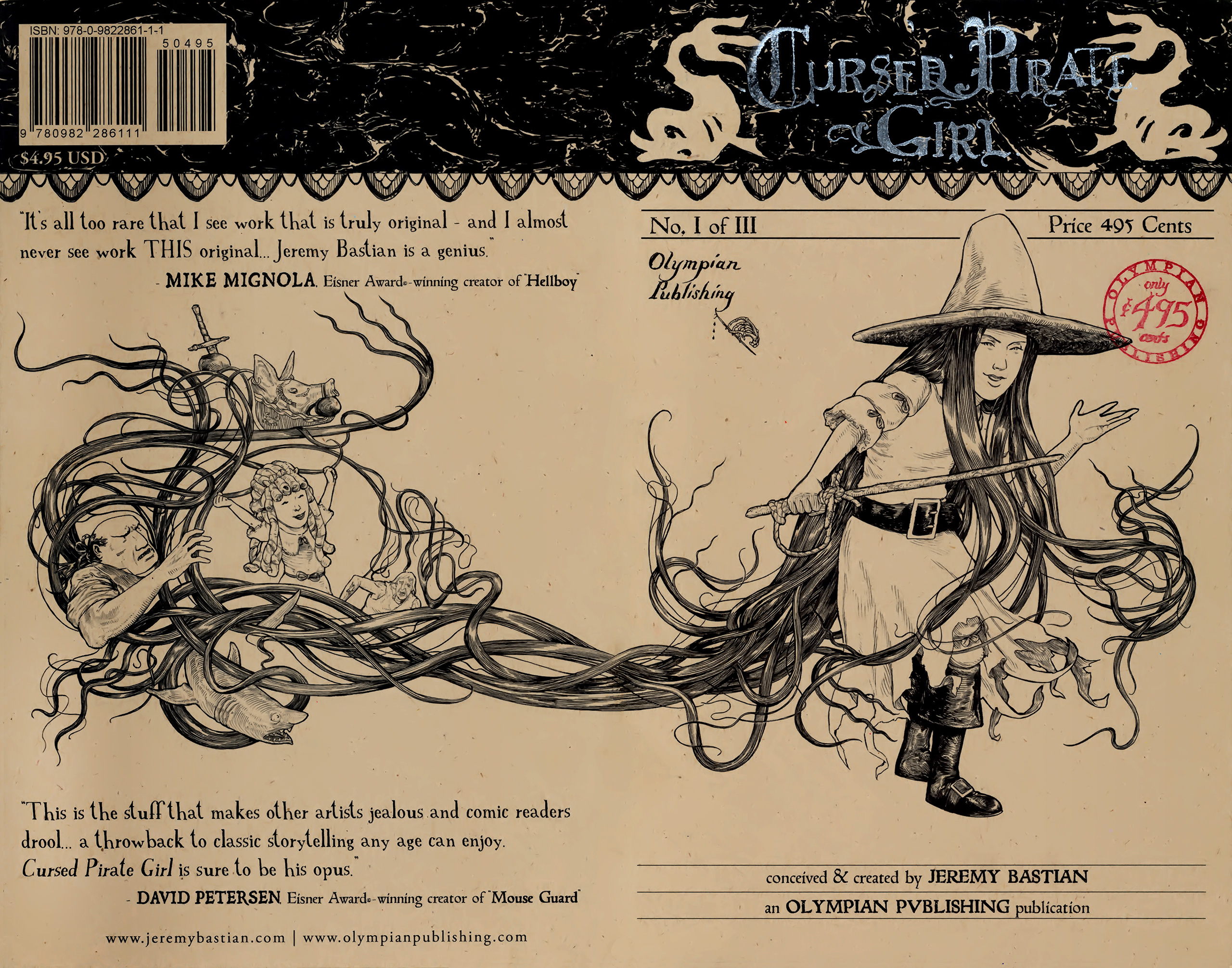 Read online Cursed Pirate Girl comic -  Issue #1 - 1