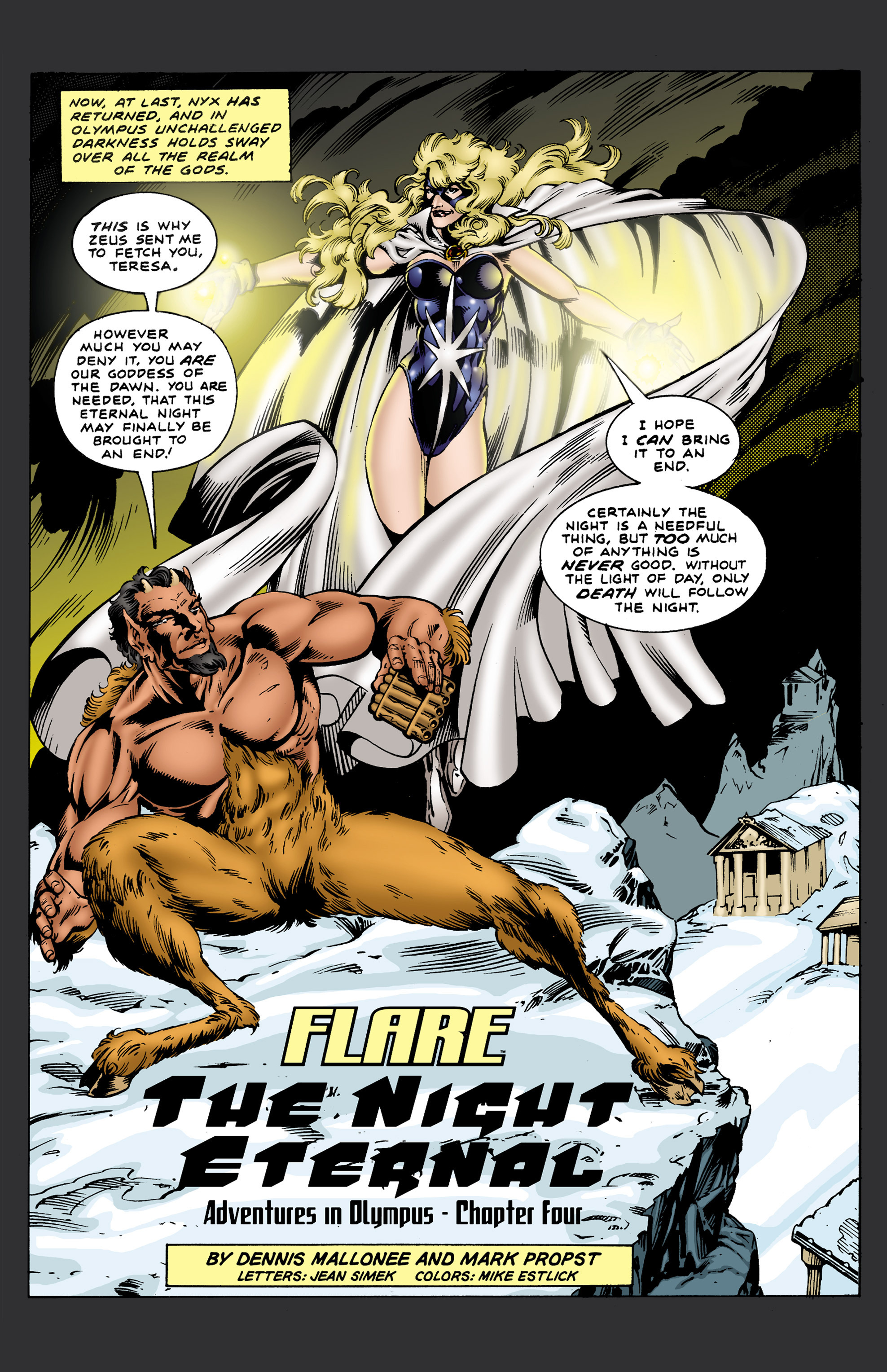 Read online Flare (2004) comic -  Issue #15 - 5