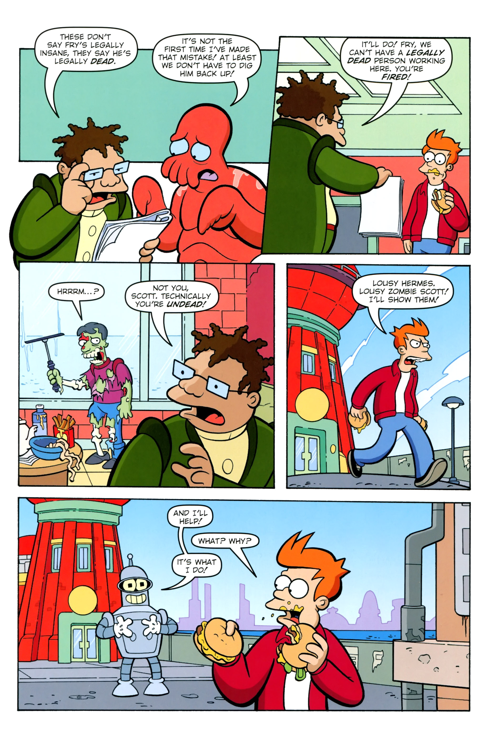 Read online Futurama Comics comic -  Issue #77 - 12