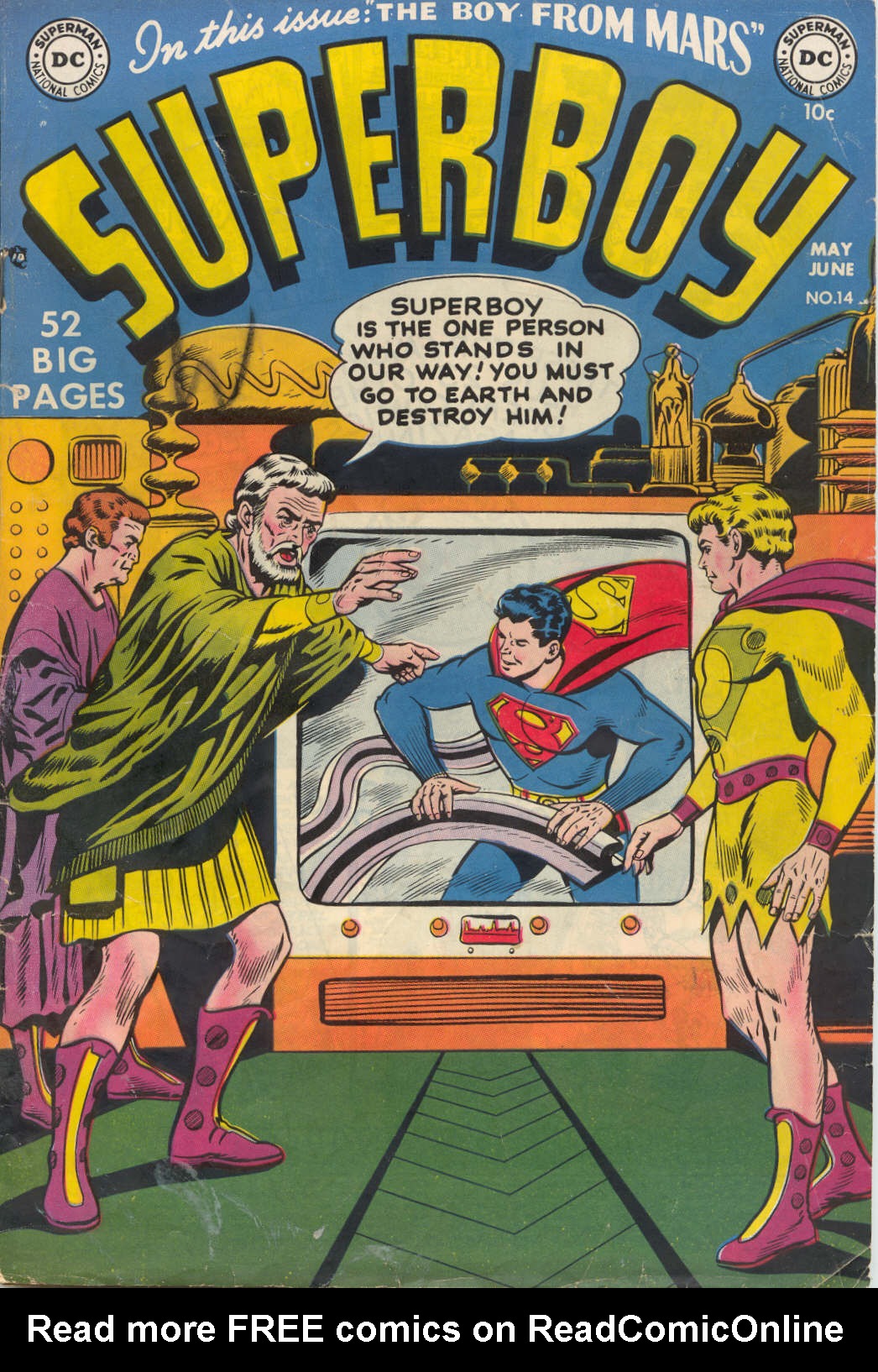 Read online Superboy (1949) comic -  Issue #14 - 1