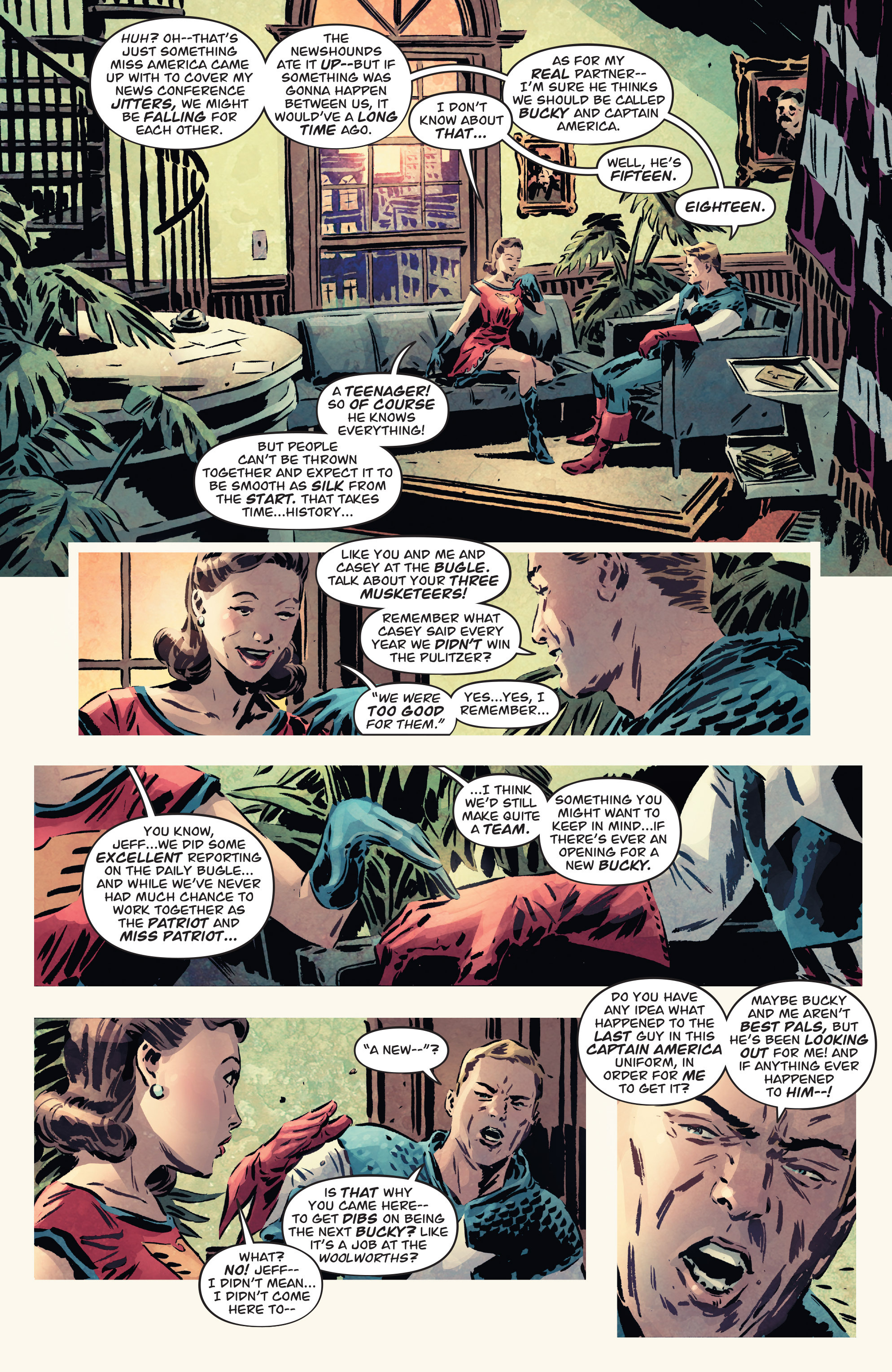 Read online Captain America: Patriot comic -  Issue # TPB - 39