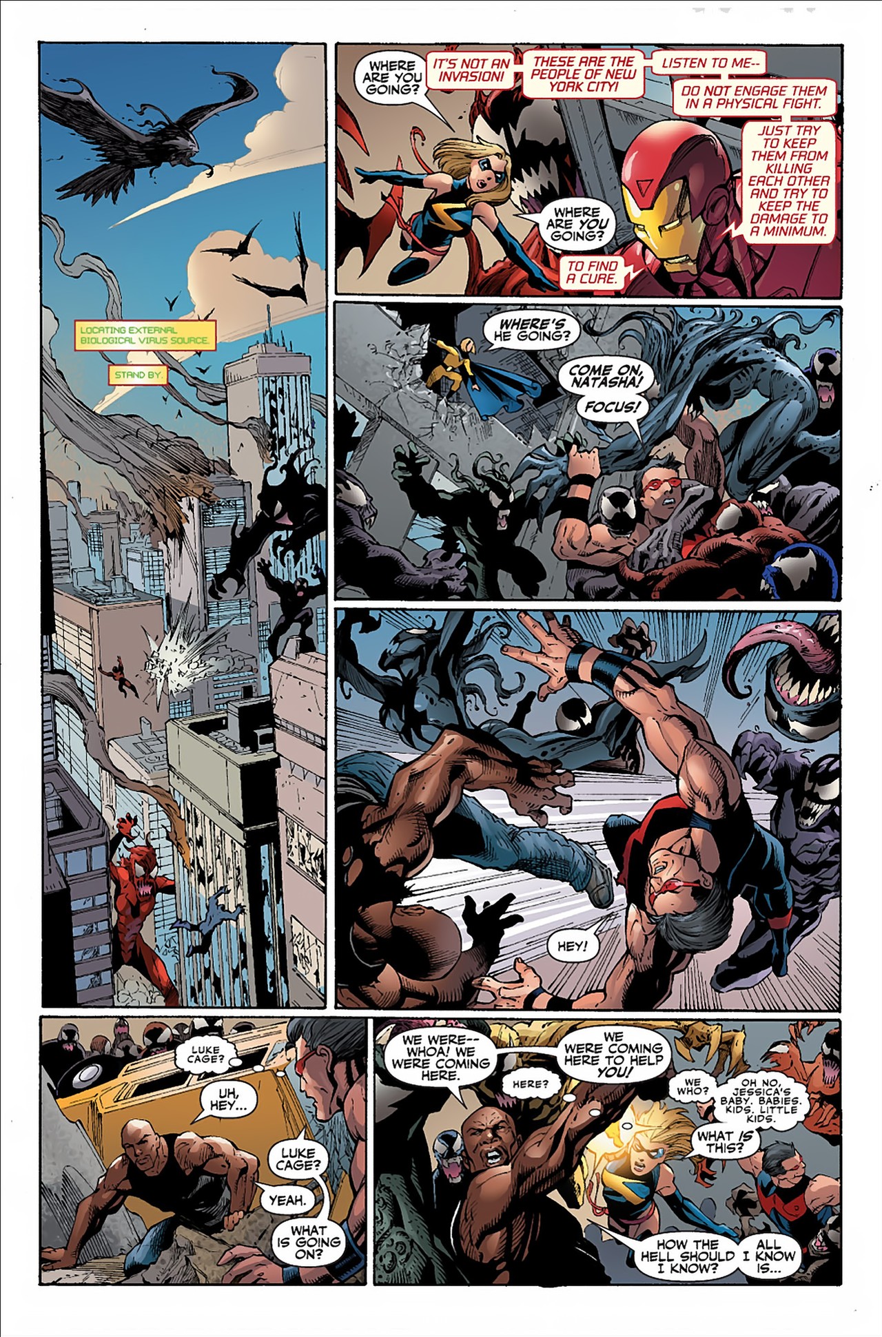 Read online The Mighty Avengers comic -  Issue #8 - 9