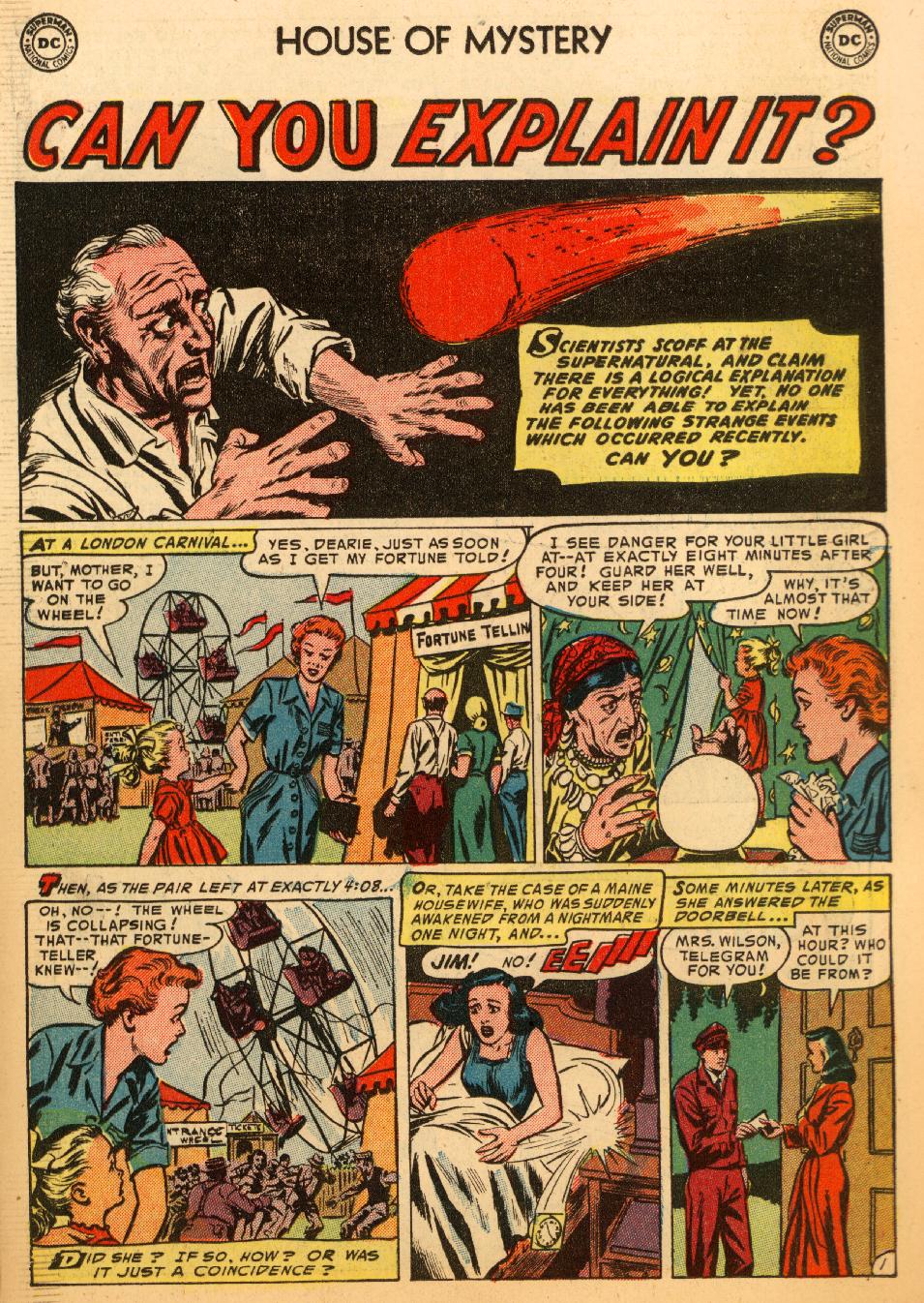 Read online House of Mystery (1951) comic -  Issue #26 - 18