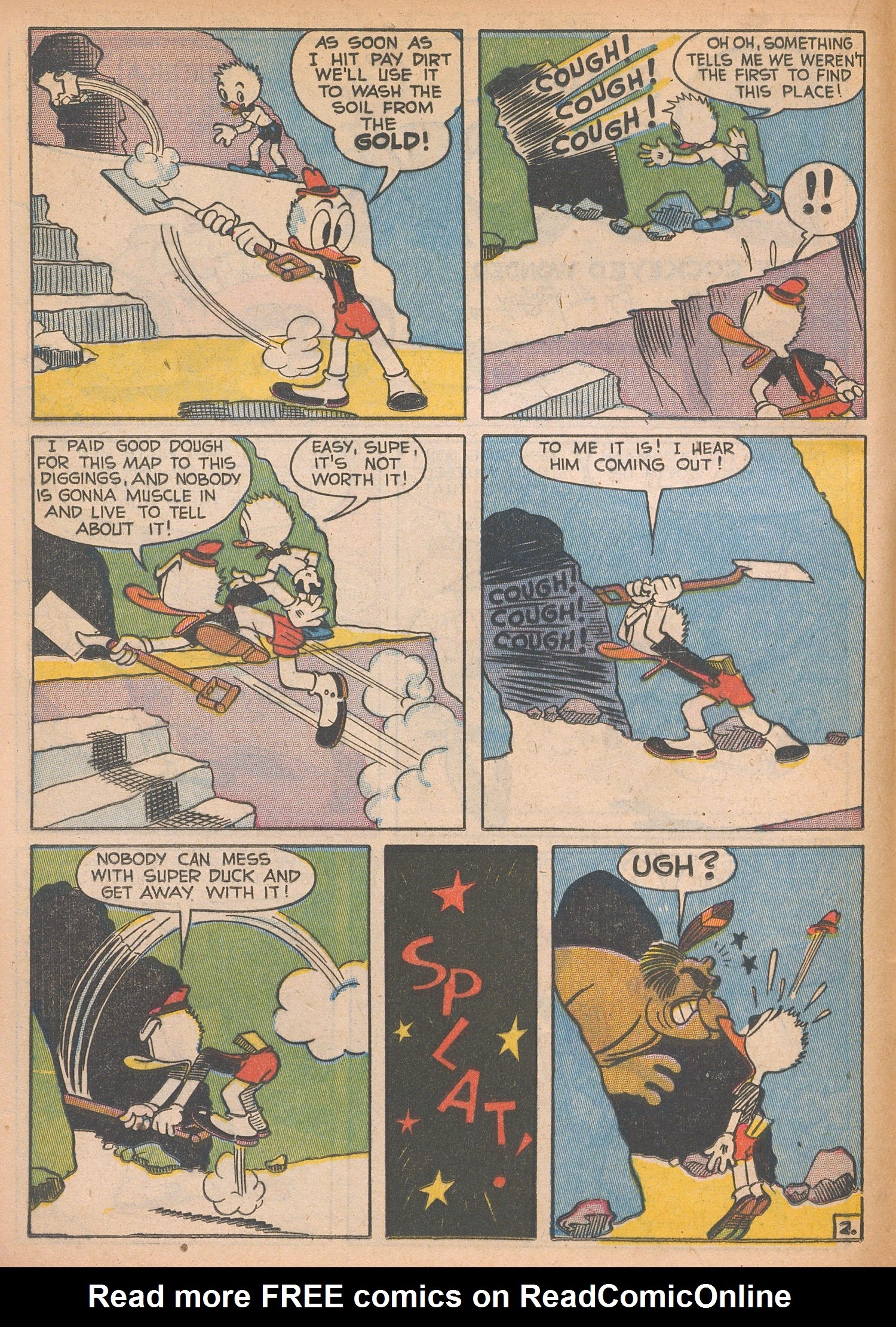 Read online Super Duck Comics comic -  Issue #18 - 18