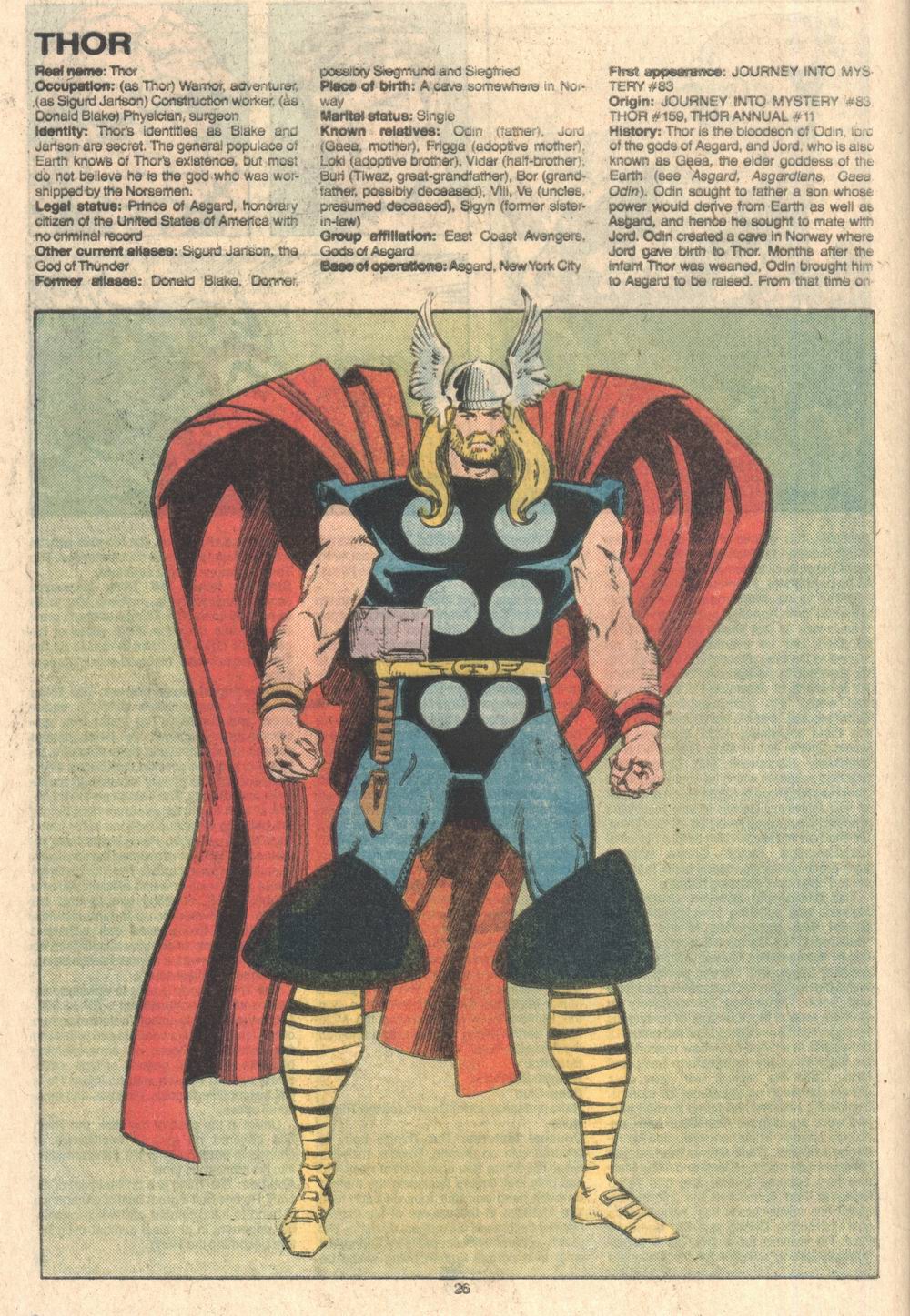 Read online The Official Handbook of the Marvel Universe Deluxe Edition comic -  Issue #13 - 28