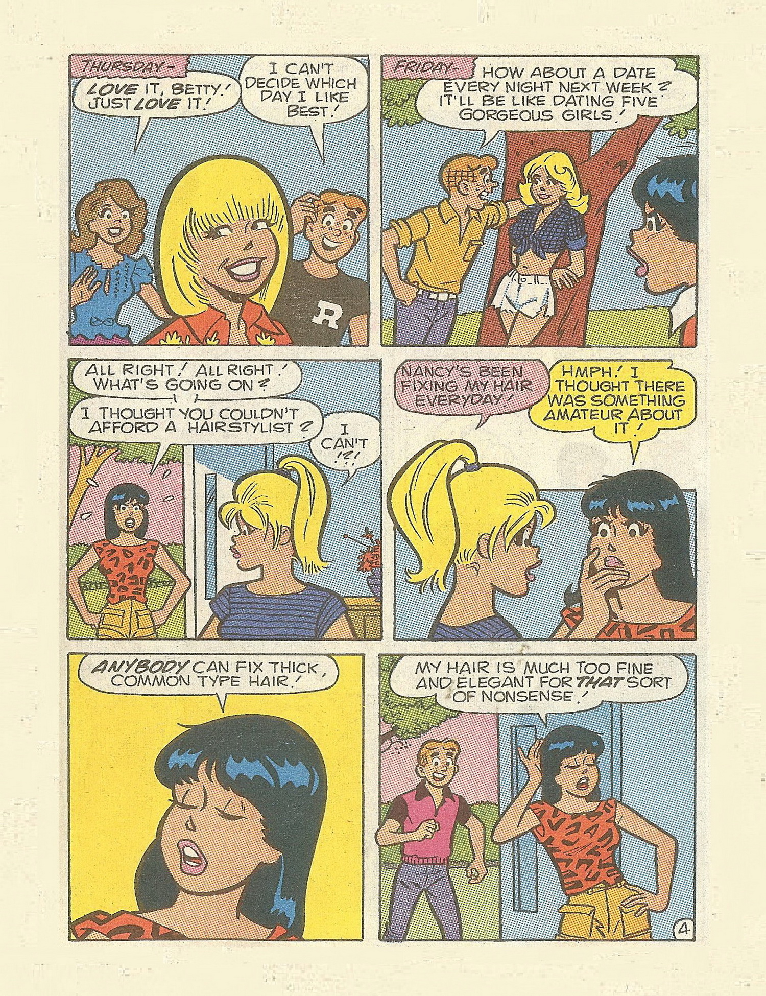 Read online Betty and Veronica Digest Magazine comic -  Issue #55 - 103