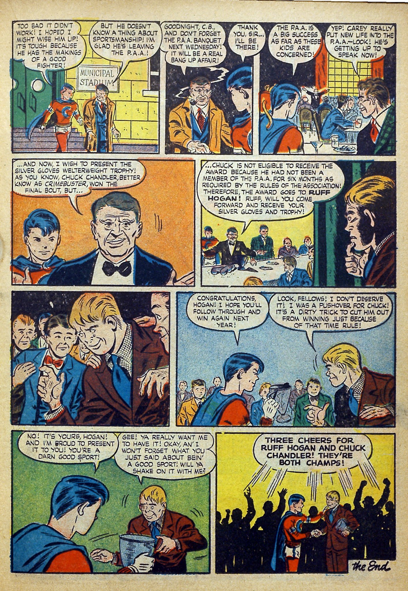 Read online Boy Comics comic -  Issue #29 - 29