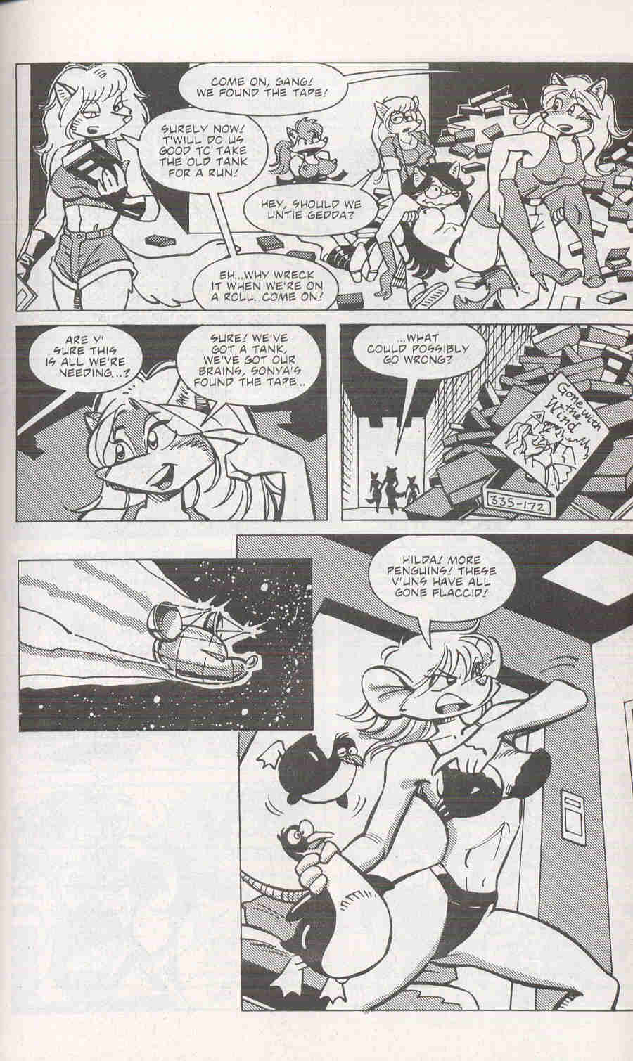 Read online Tank Vixens comic -  Issue #3 - 16