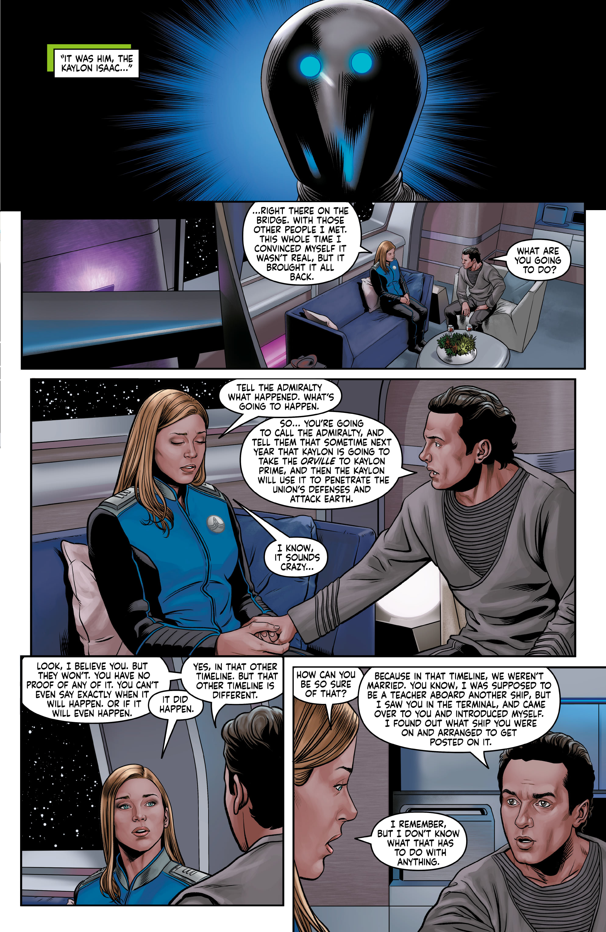Read online The Orville: Digressions comic -  Issue #1 - 13