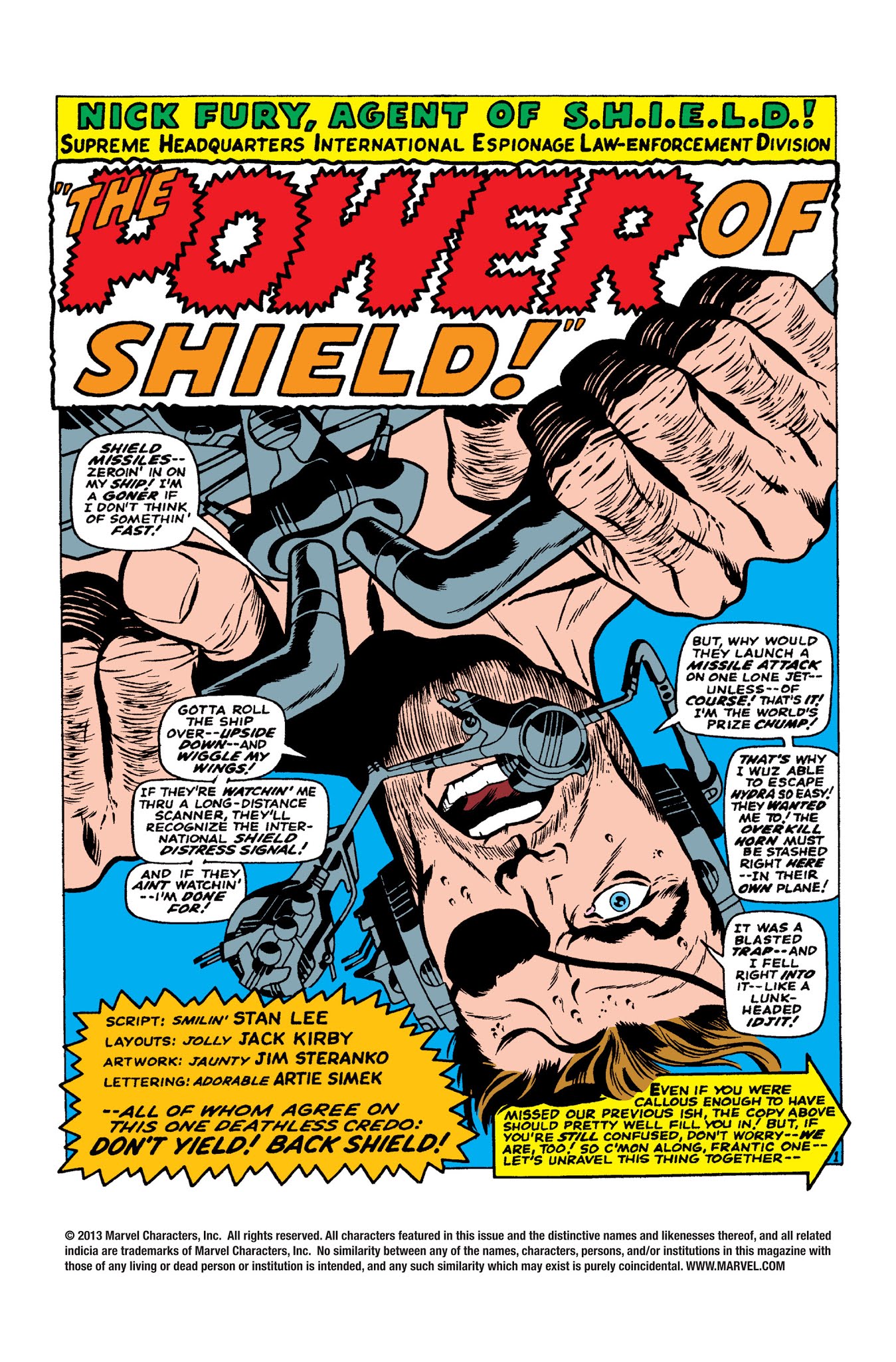 Read online S.H.I.E.L.D. by Steranko: The Complete Collection comic -  Issue # TPB (Part 1) - 27