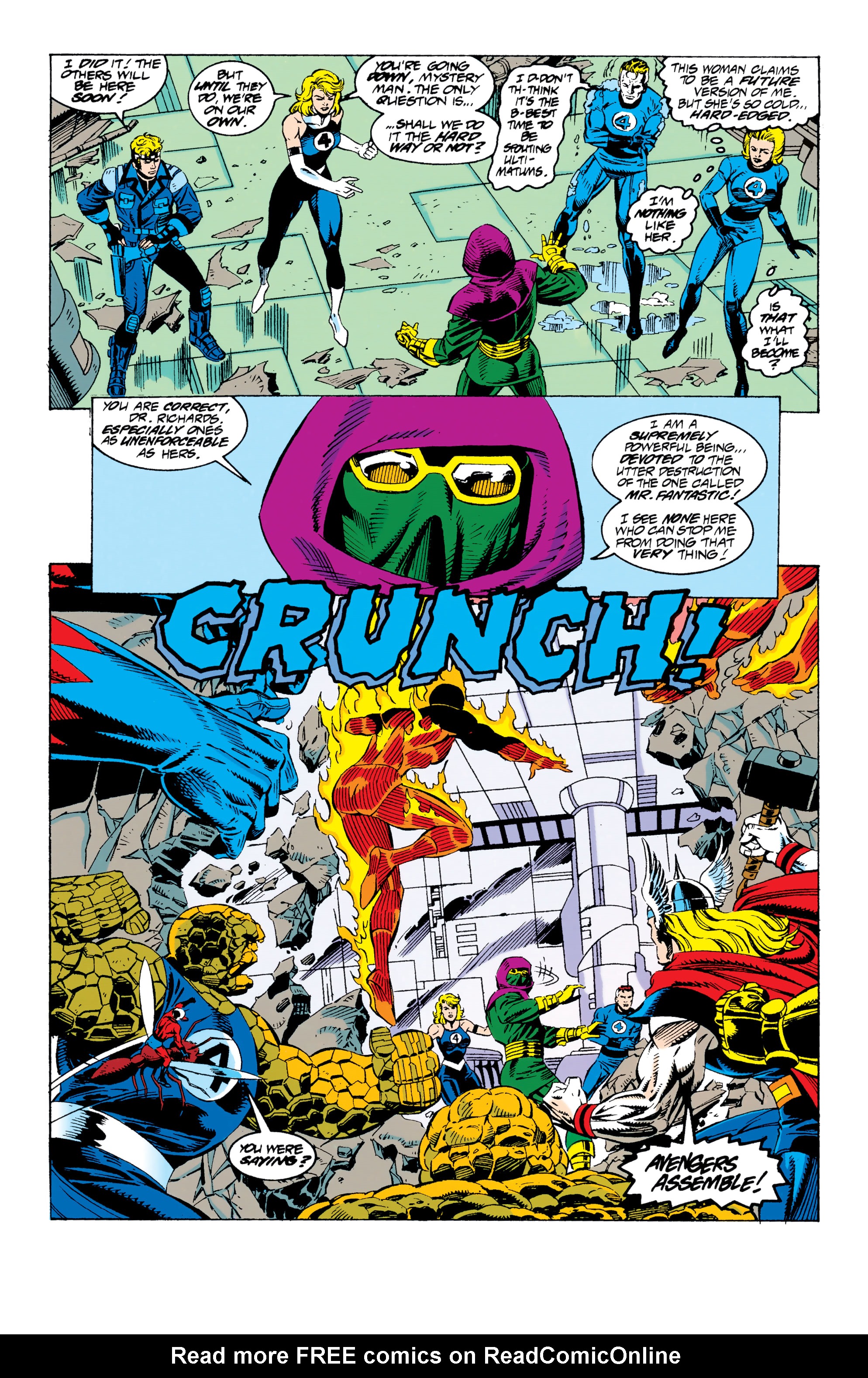 Read online Fantastic Four Epic Collection comic -  Issue # Nobody Gets Out Alive (Part 4) - 21