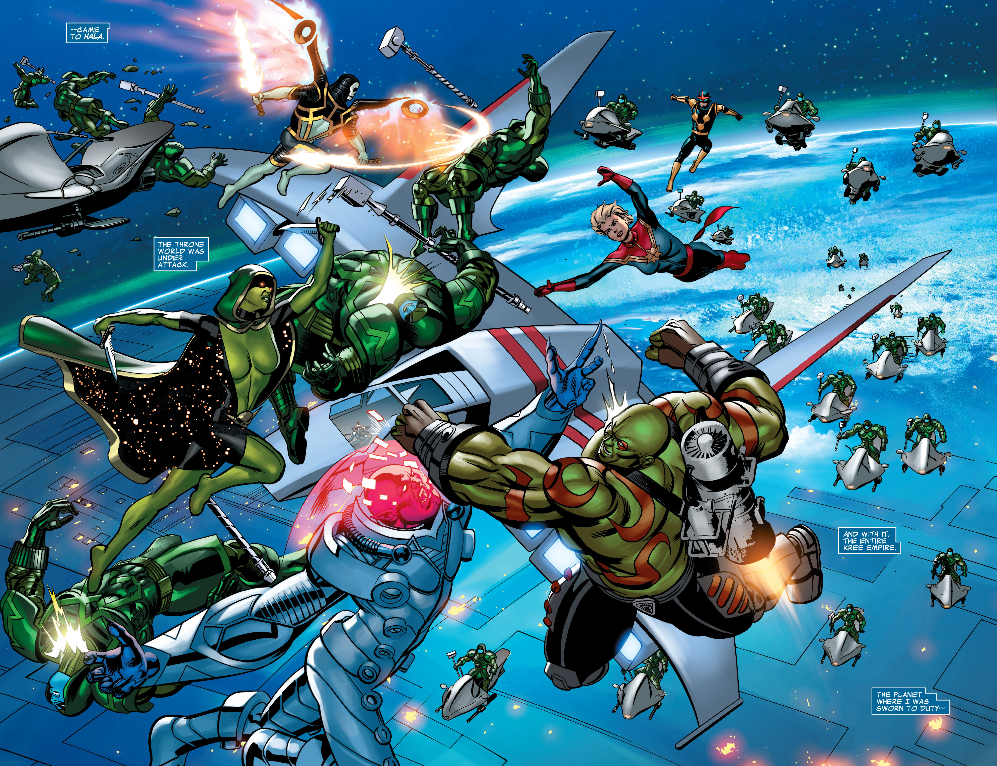 Read online Guardians Team-Up comic -  Issue #3 - 4
