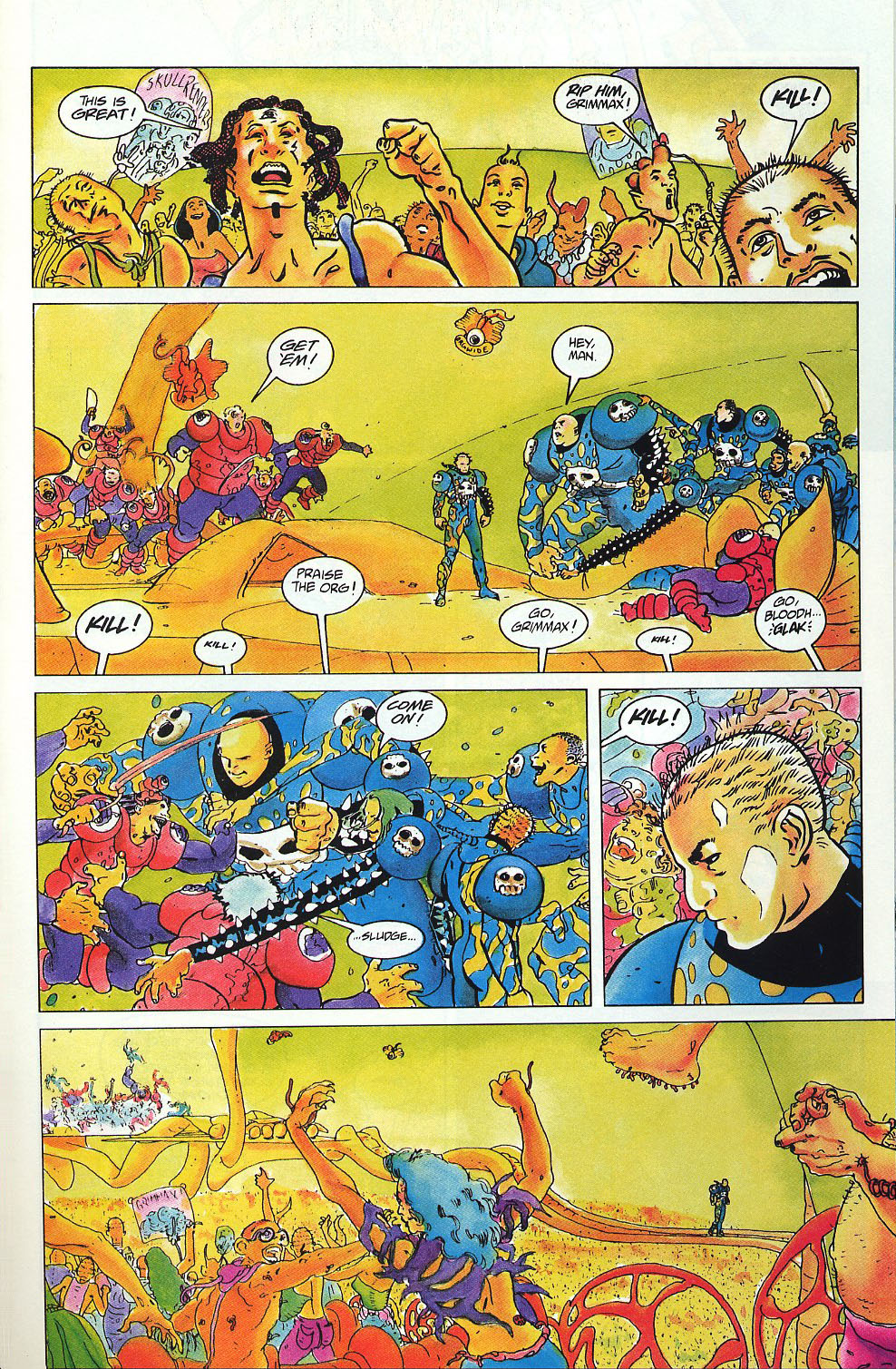 Read online Warriors of Plasm comic -  Issue #8 - 10