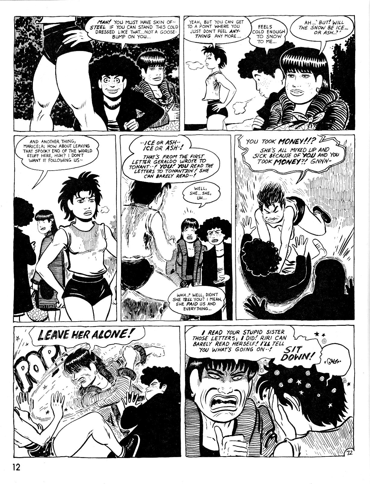 Read online Love and Rockets (1982) comic -  Issue #25 - 16