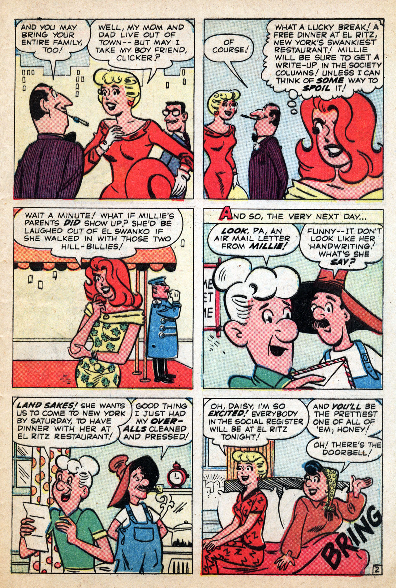 Read online Millie the Model comic -  Issue #93 - 29
