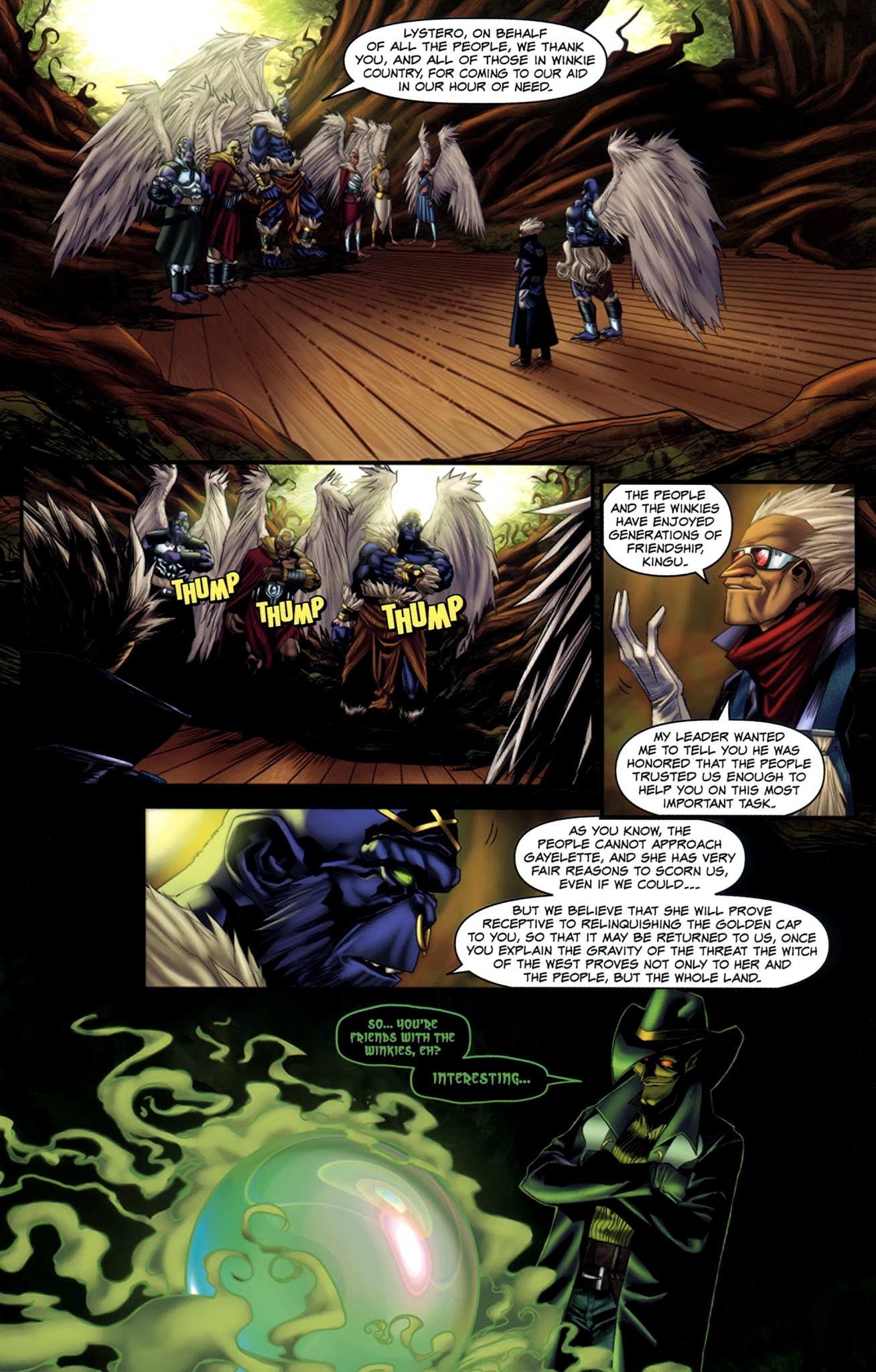 Read online Legend of Oz: The Wicked West comic -  Issue #13 - 14