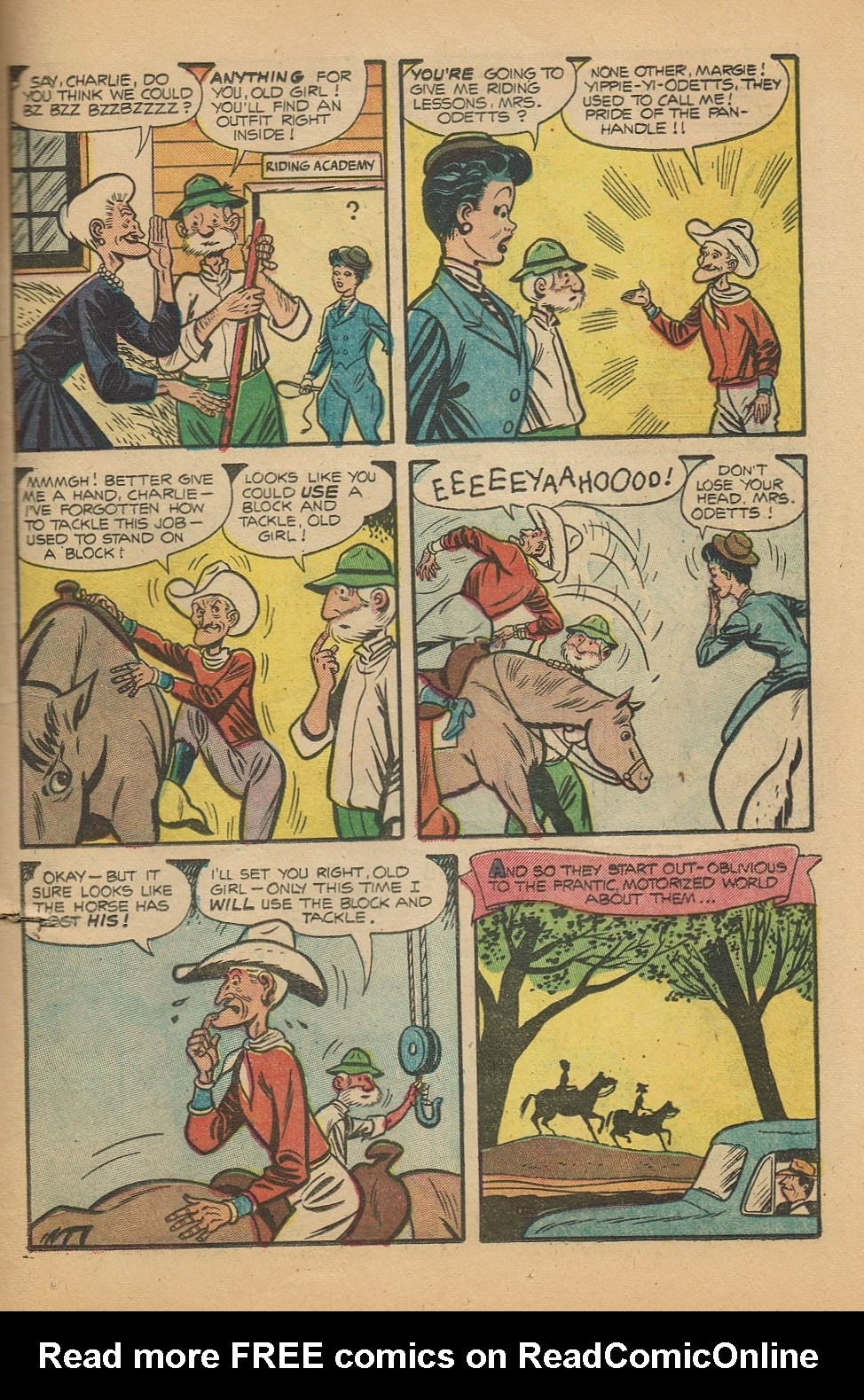Read online My Little Margie (1954) comic -  Issue #7 - 20
