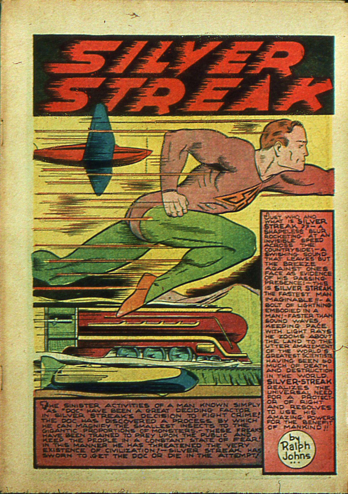 Read online Silver Streak Comics comic -  Issue #4 - 4