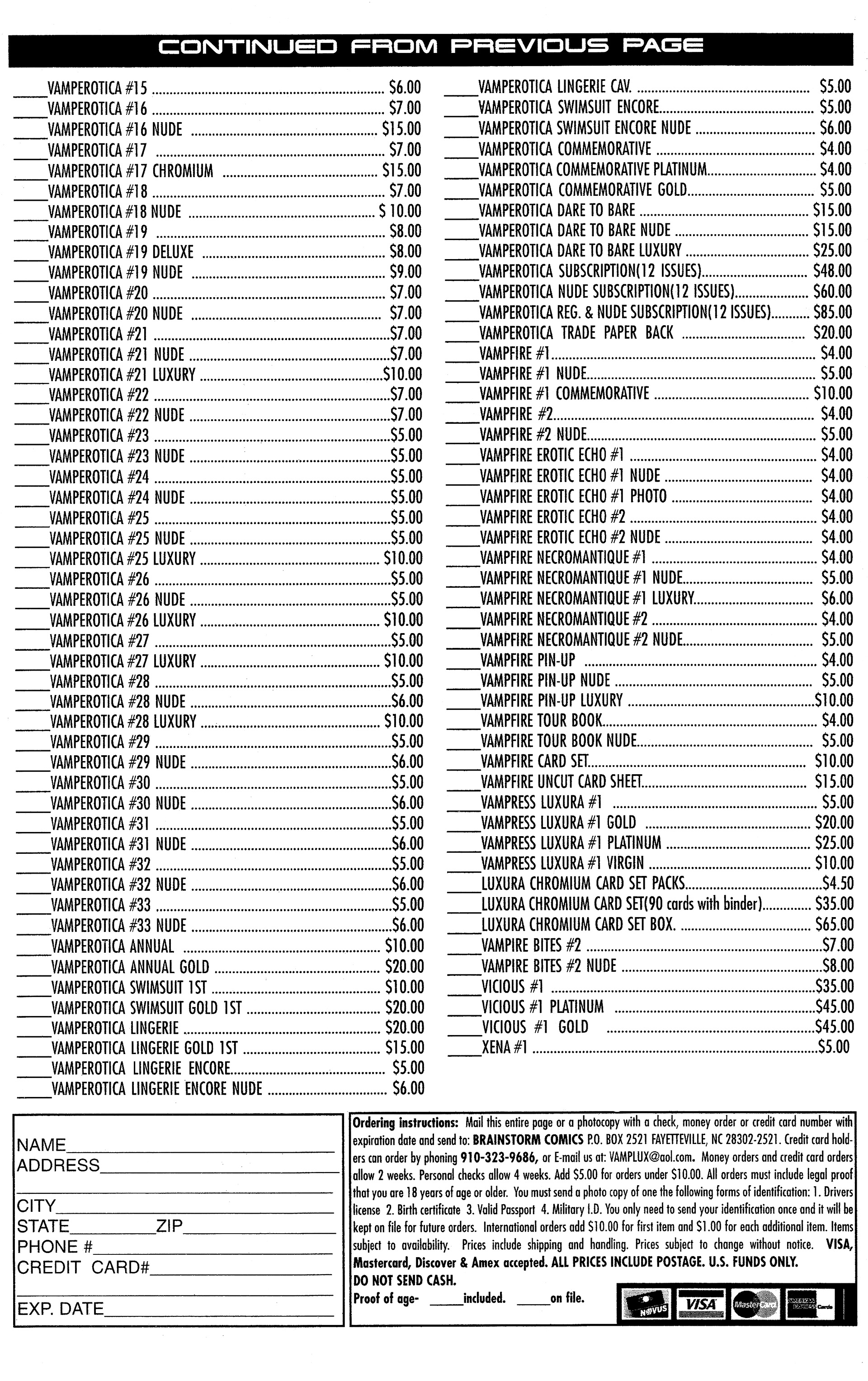 Read online Bethany the Vampfire comic -  Issue #1 - 33