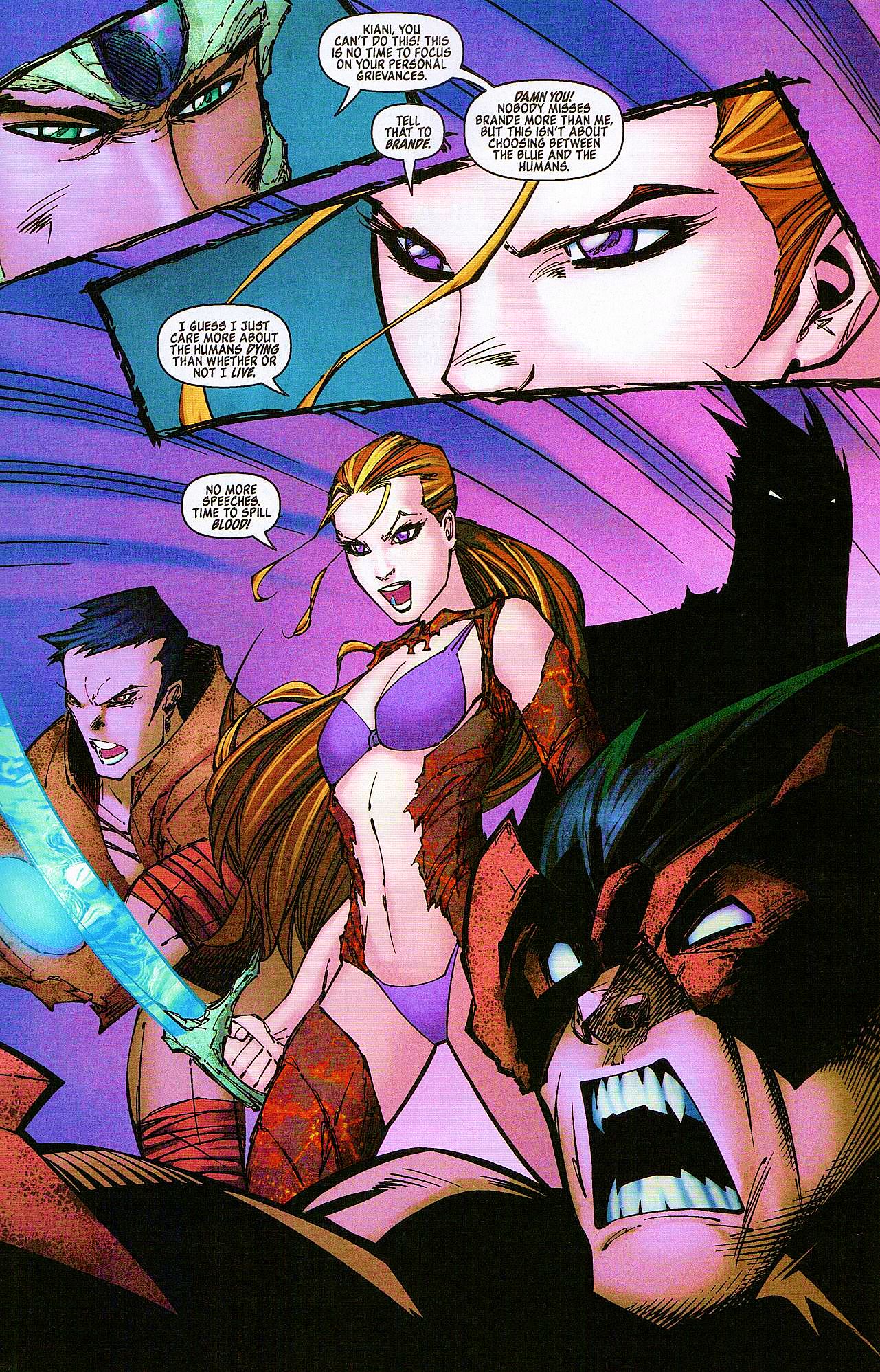 Read online Fathom (2008) comic -  Issue #8 - 21