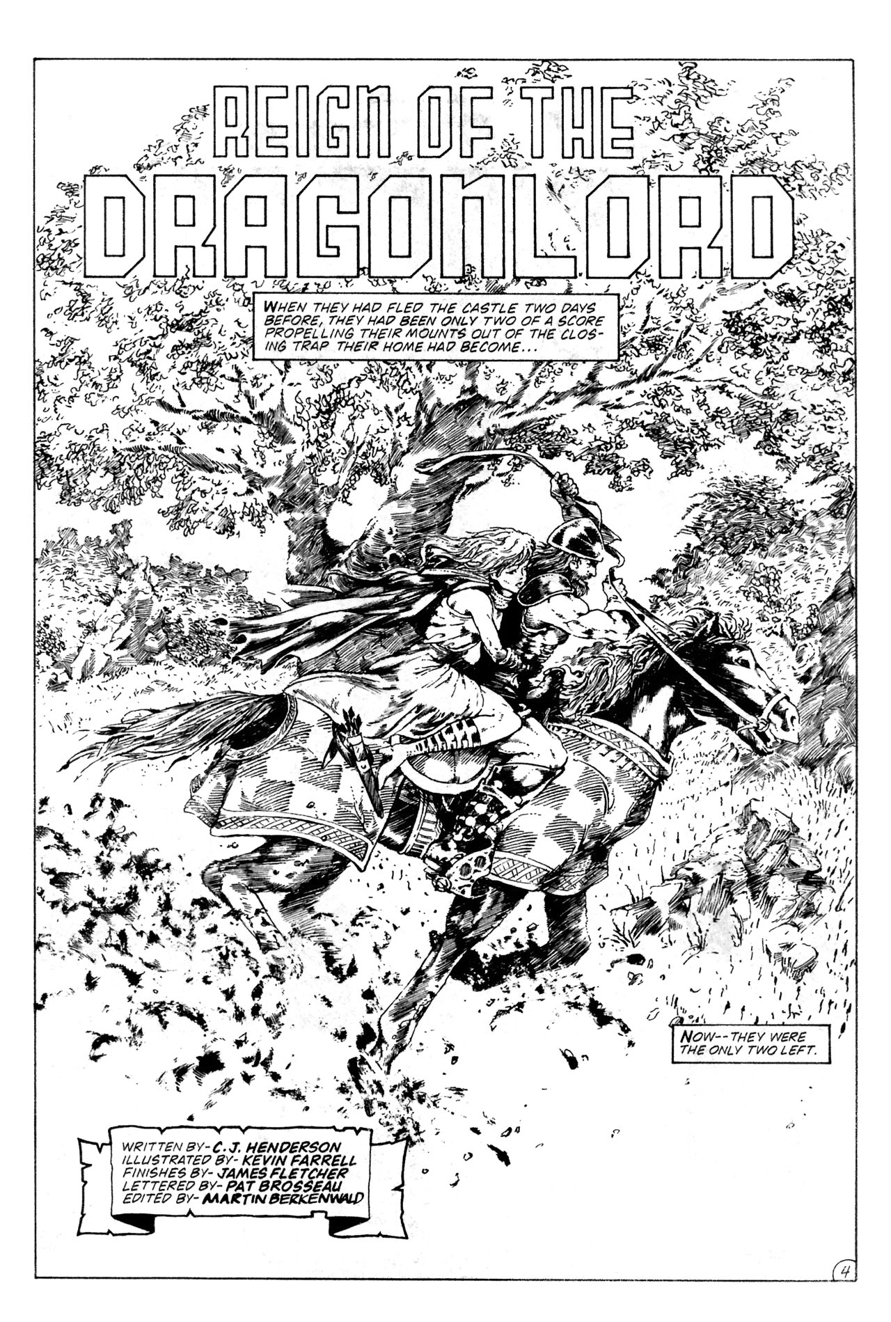Read online Earthlore: Reign of the Dragon Lord comic -  Issue #1 - 6
