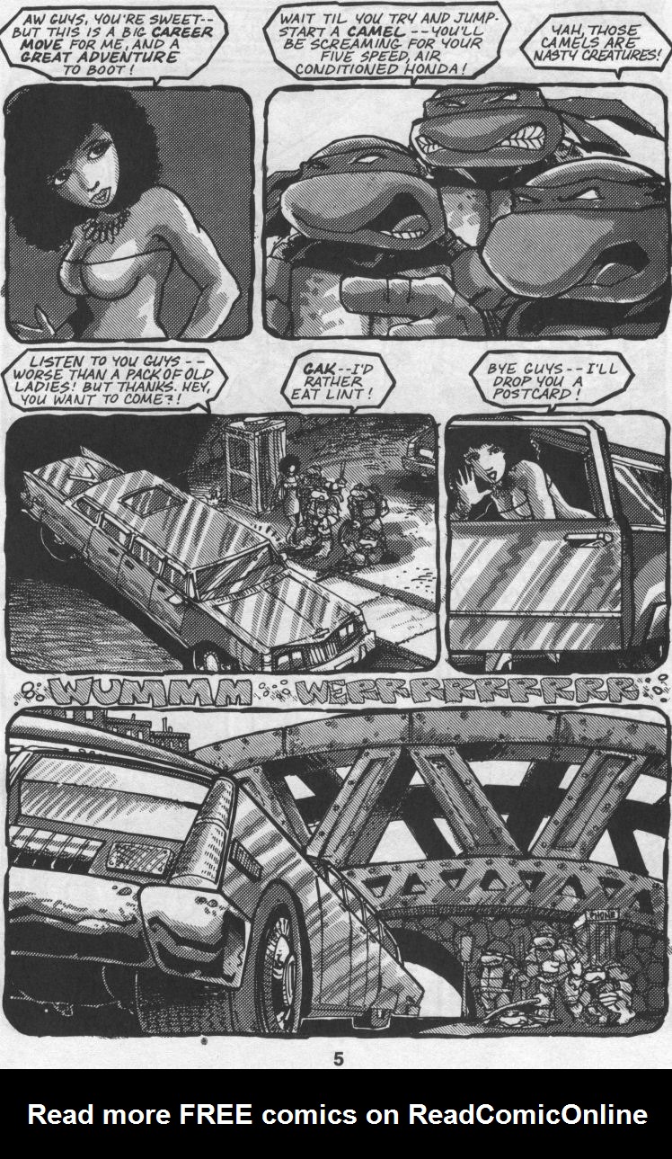 Read online Teenage Mutant Ninja Turtles (1984) comic -  Issue #32 - 6